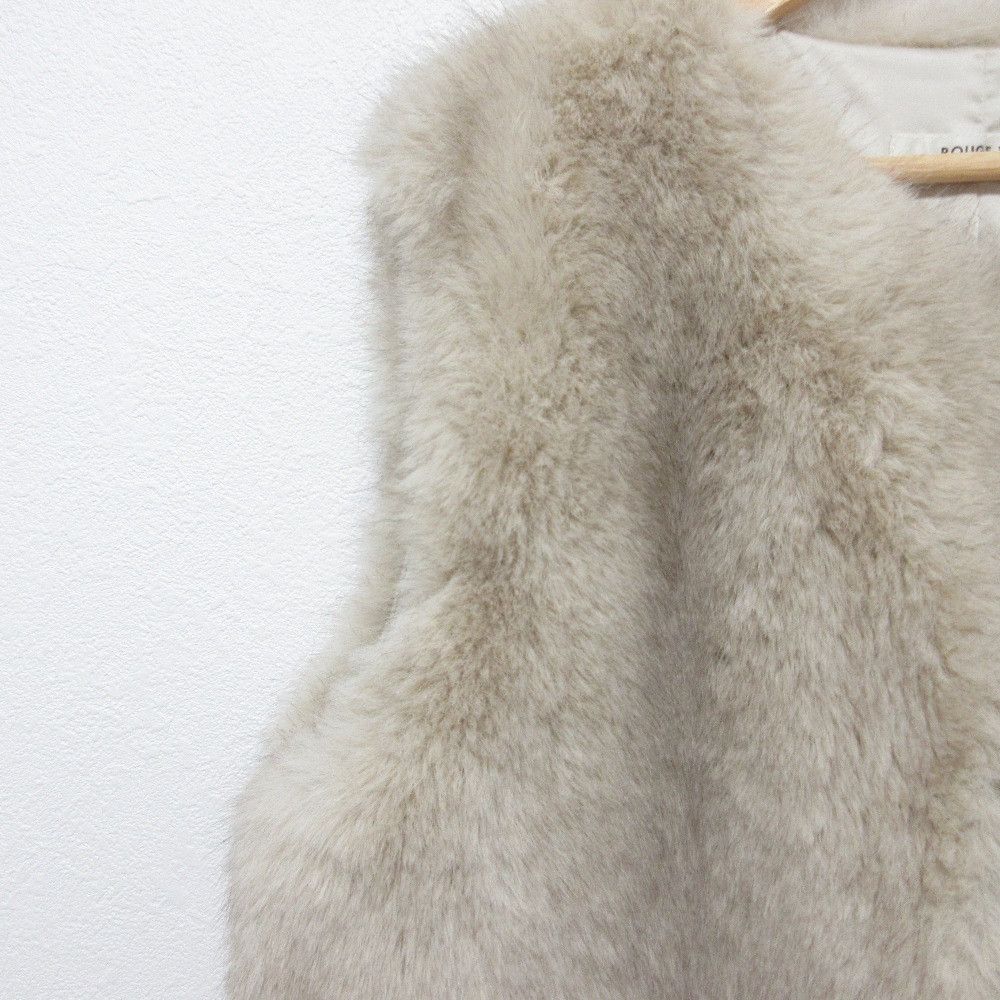 Other Other Rouge vif Eco Fur Vest Others Outerwear 3149-00-30000 DUTY FREE for USA Size ONE SIZE - 6 Thumbnail