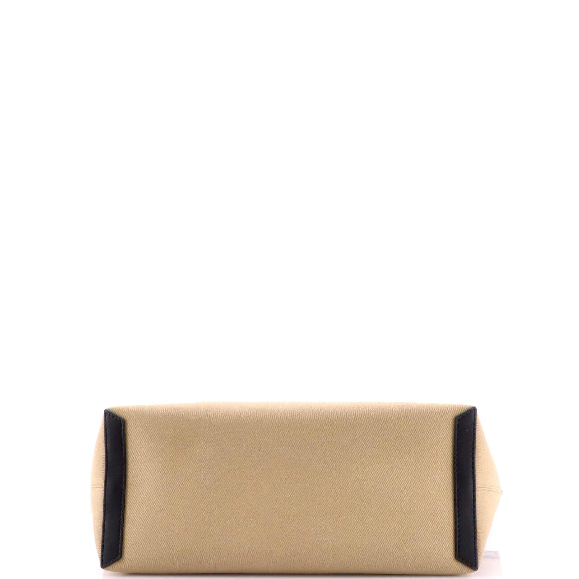 Burberry Society Top Handle Bag Canvas with Leather Large Size ONE SIZE - 3 Thumbnail