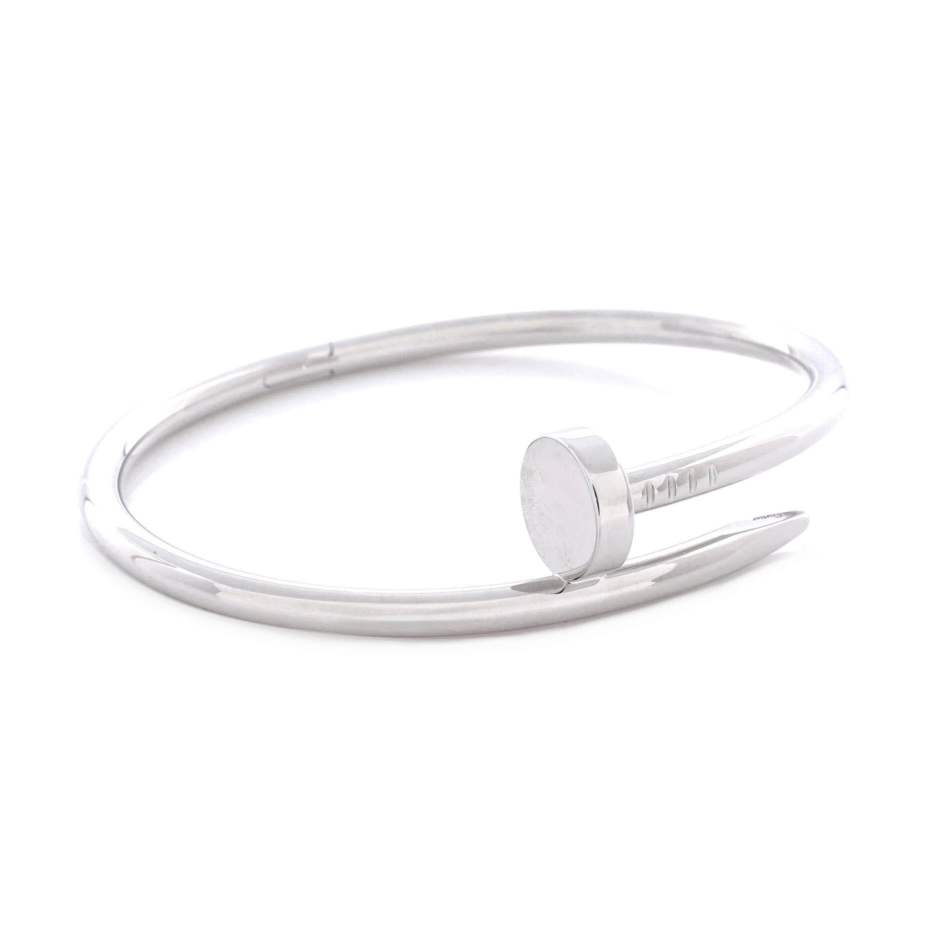 Cartier Juste un Clou Bracelet 18K White Gold Classic Size ONE SIZE - 2 Thumbnail