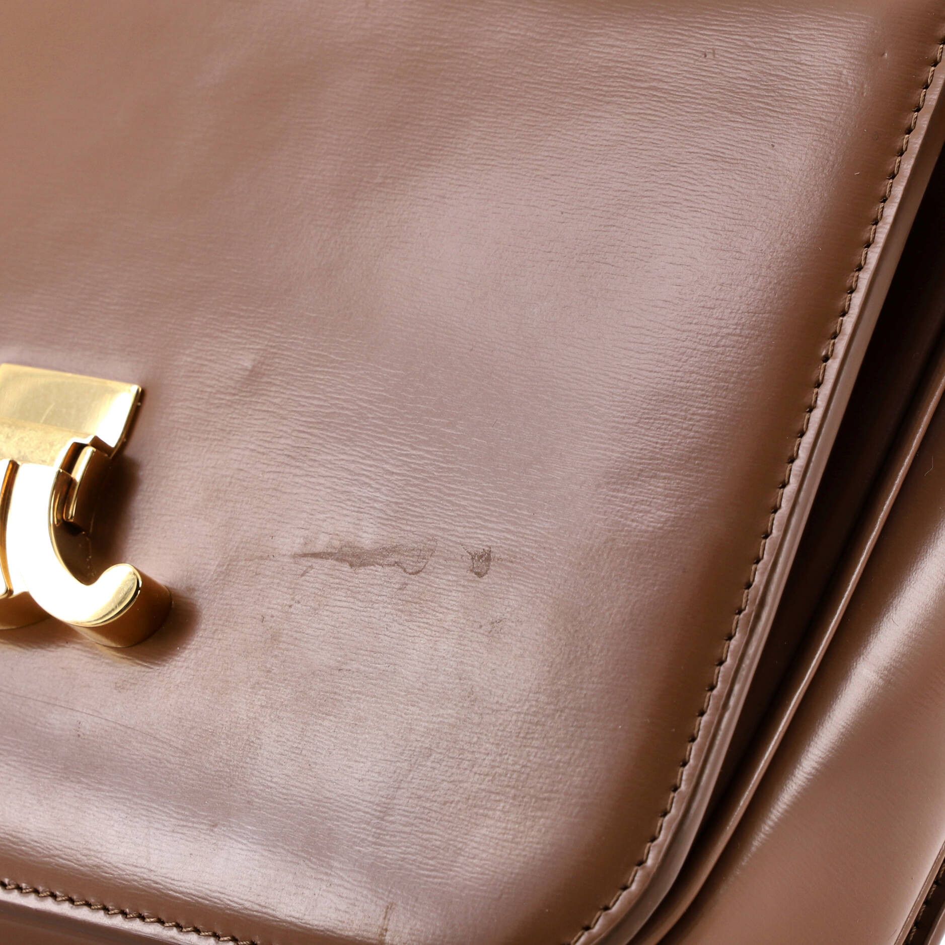 Celine Triomphe Shoulder Bag Smooth Calfskin Large Size ONE SIZE - 5 Thumbnail