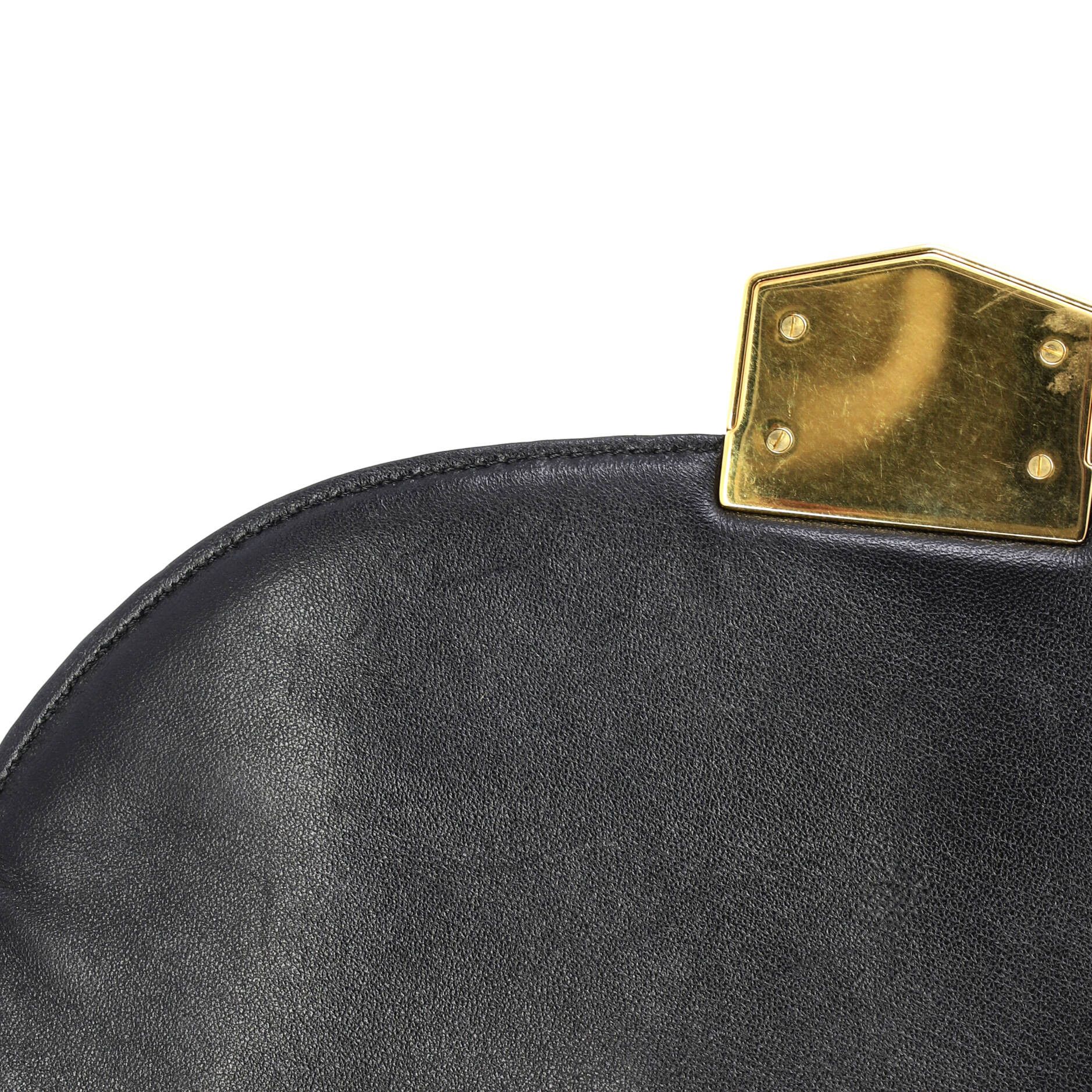 Celine Trotteur Crossbody Bag Grainy Leather Medium Size ONE SIZE - 6 Thumbnail