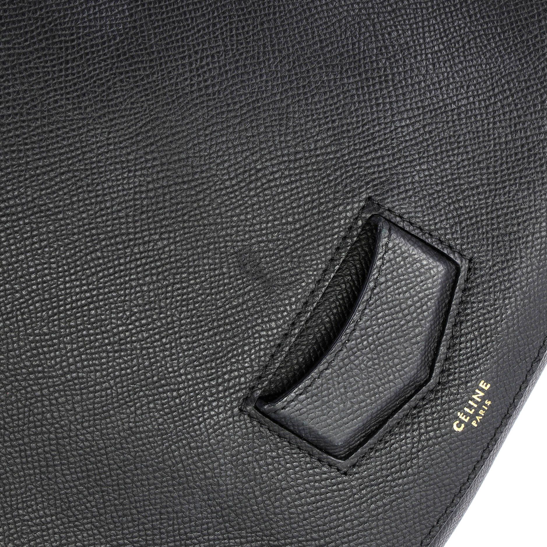 Celine Trotteur Crossbody Bag Grainy Leather Medium Size ONE SIZE - 7 Thumbnail