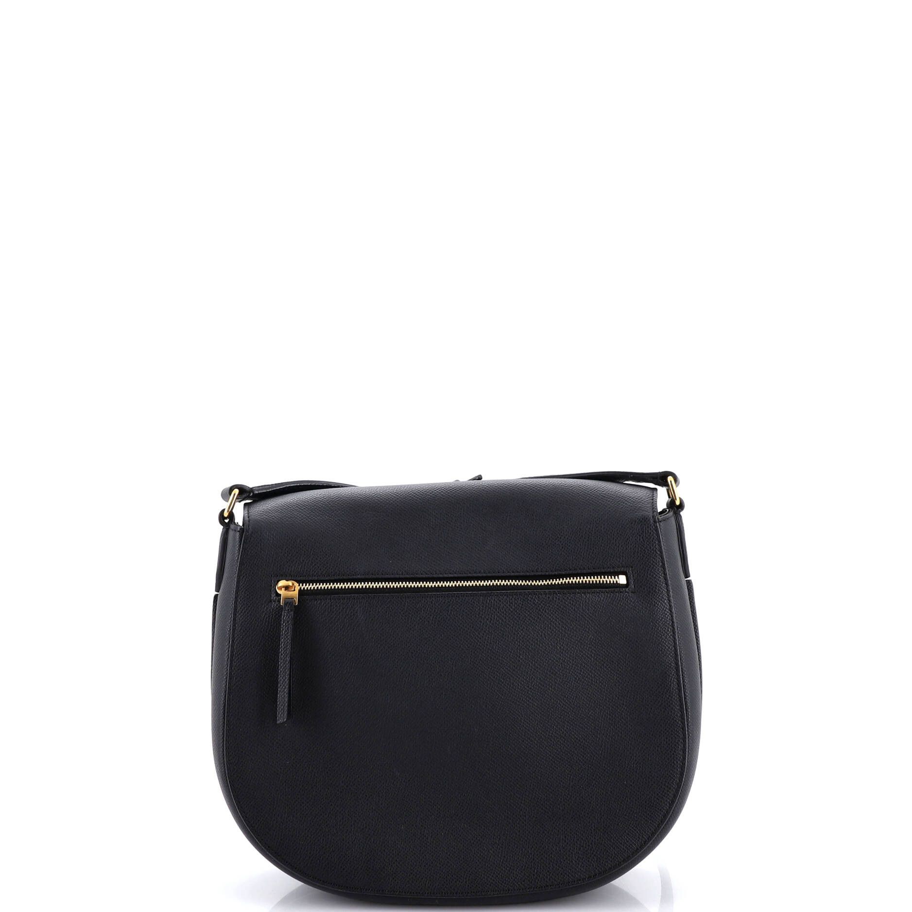 Celine Trotteur Crossbody Bag Grainy Leather Medium Size ONE SIZE - 2 Thumbnail
