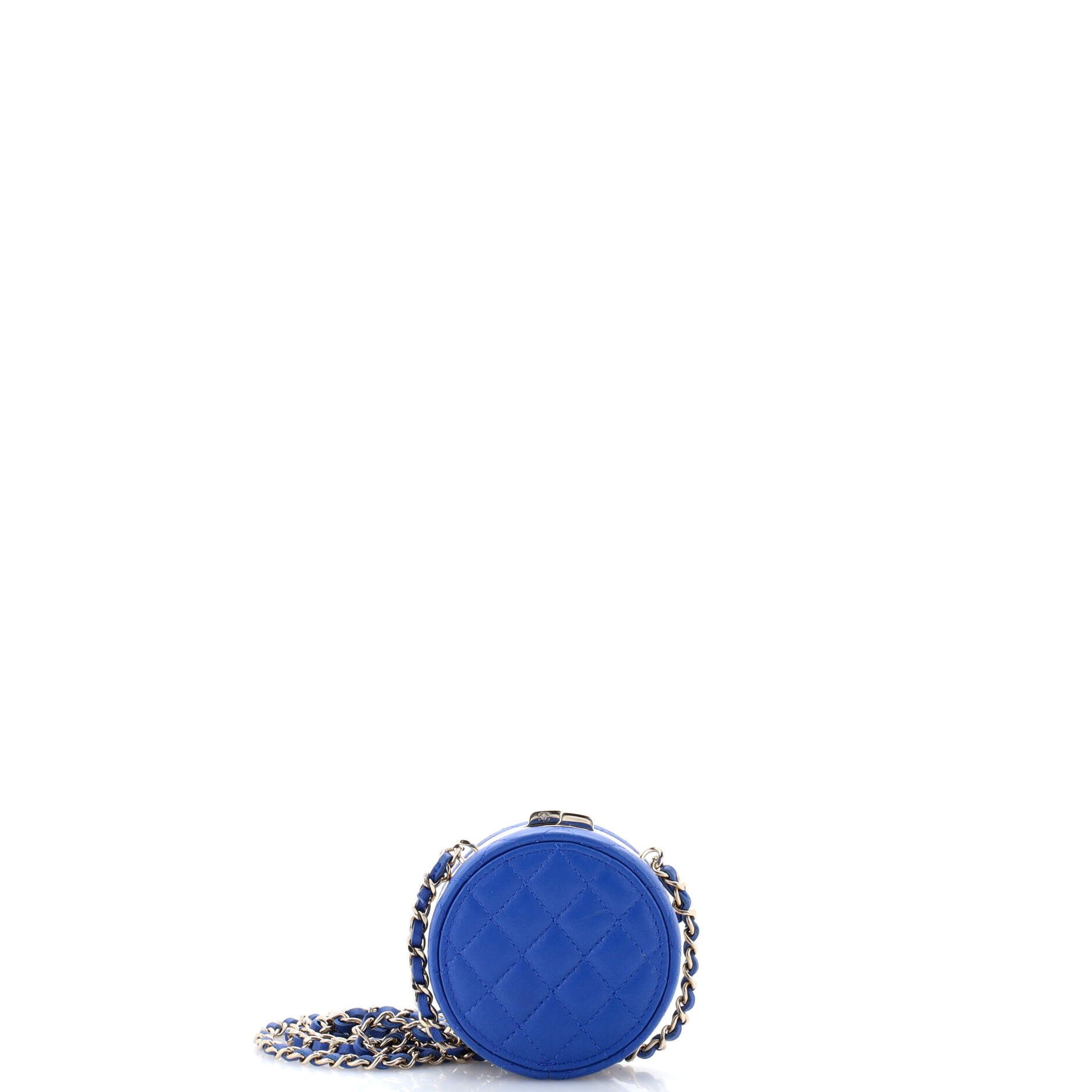Chanel Poker Chip Clutch With Chain Quilted Lambskin with En Size ONE SIZE - 2 Thumbnail