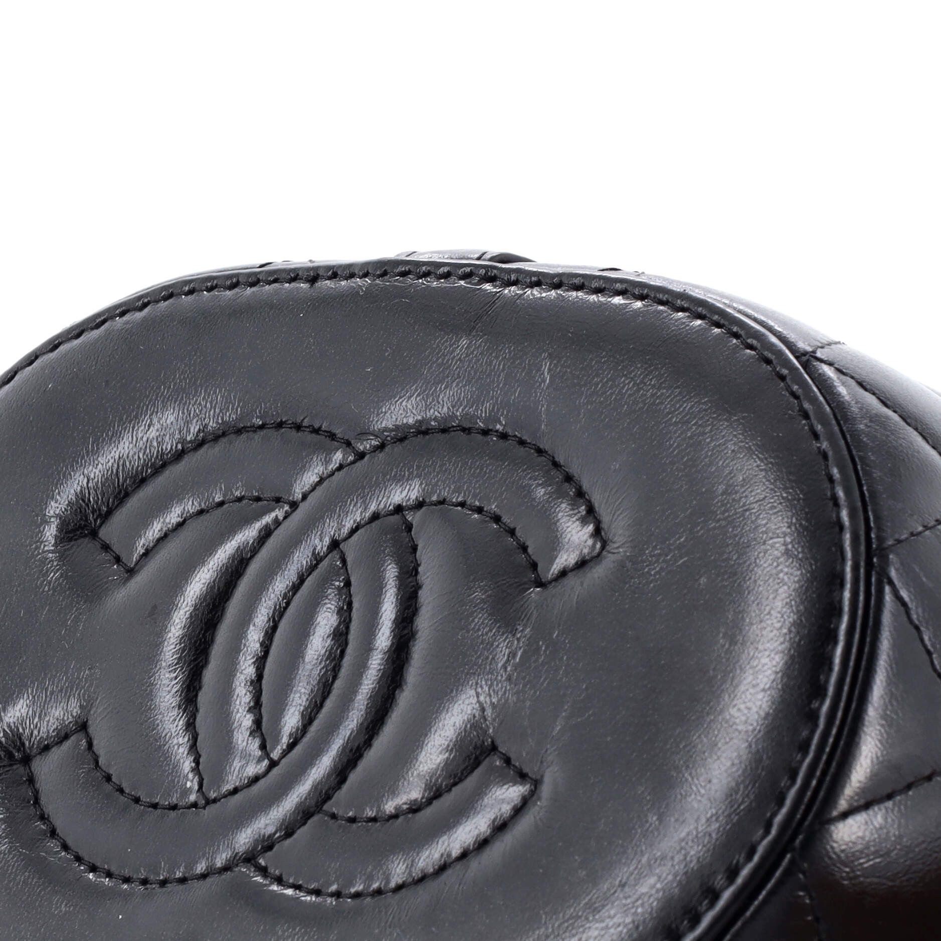 Chanel Double Sided Top Handle Vanity Bag Quilted Lambskin M Size ONE SIZE - 5 Thumbnail