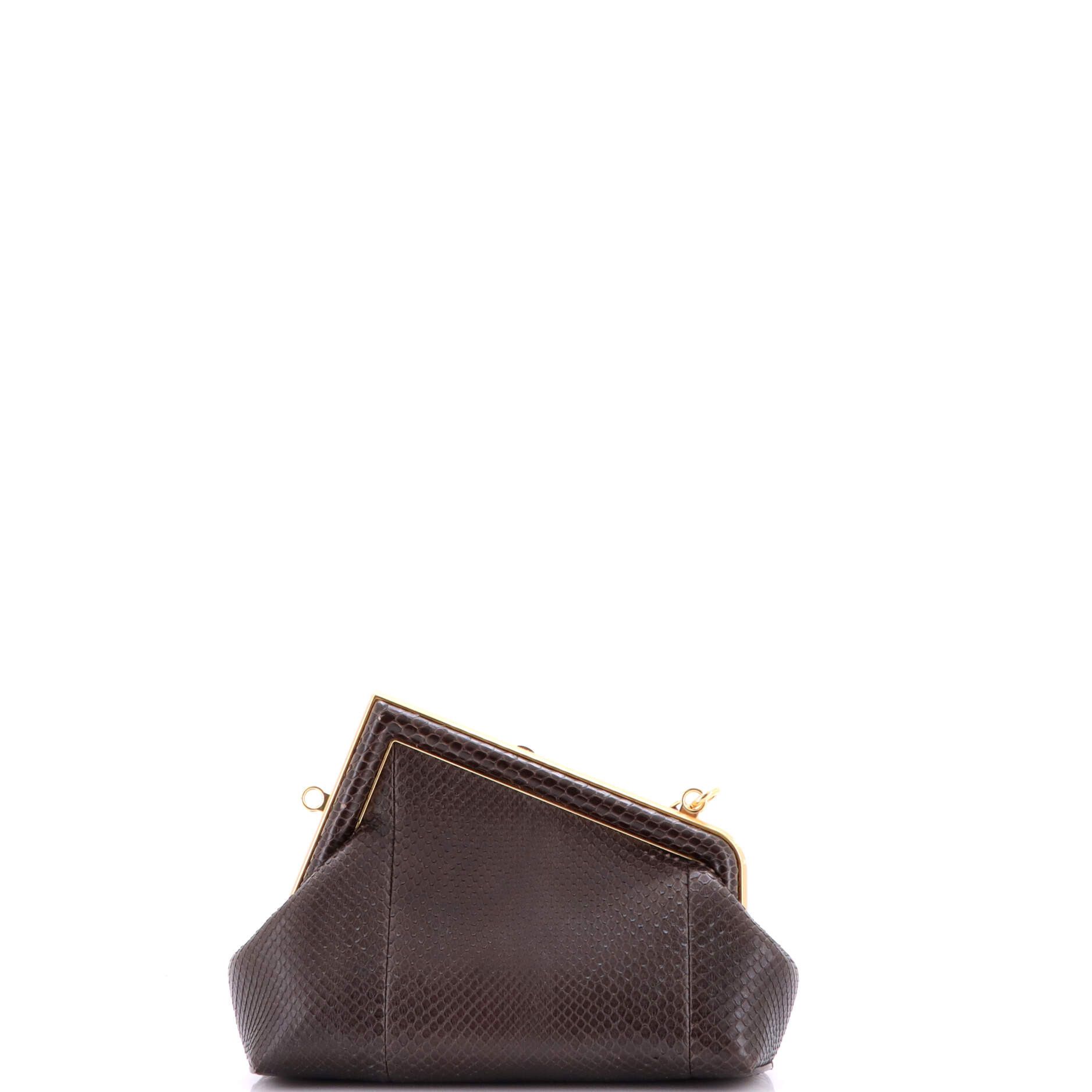 Fendi First Bag Python Small Size ONE SIZE - 2 Thumbnail