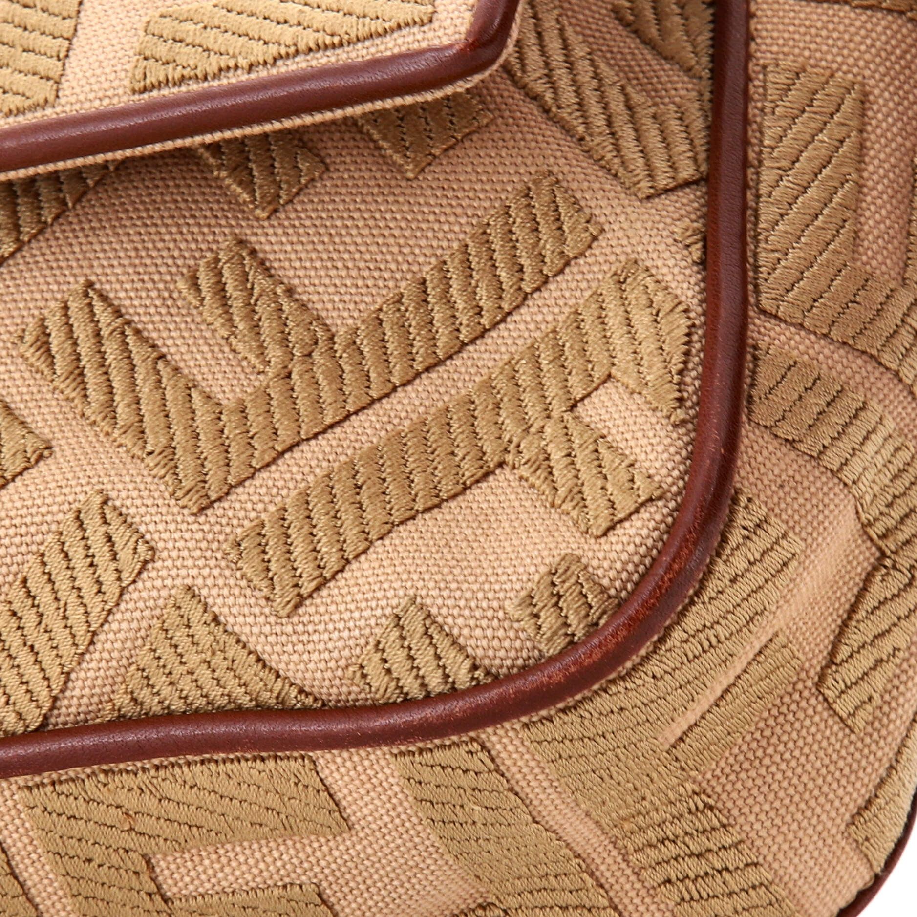 Fendi Baguette NM Bag Zucca Embroidered Canvas Medium Size ONE SIZE - 5 Thumbnail