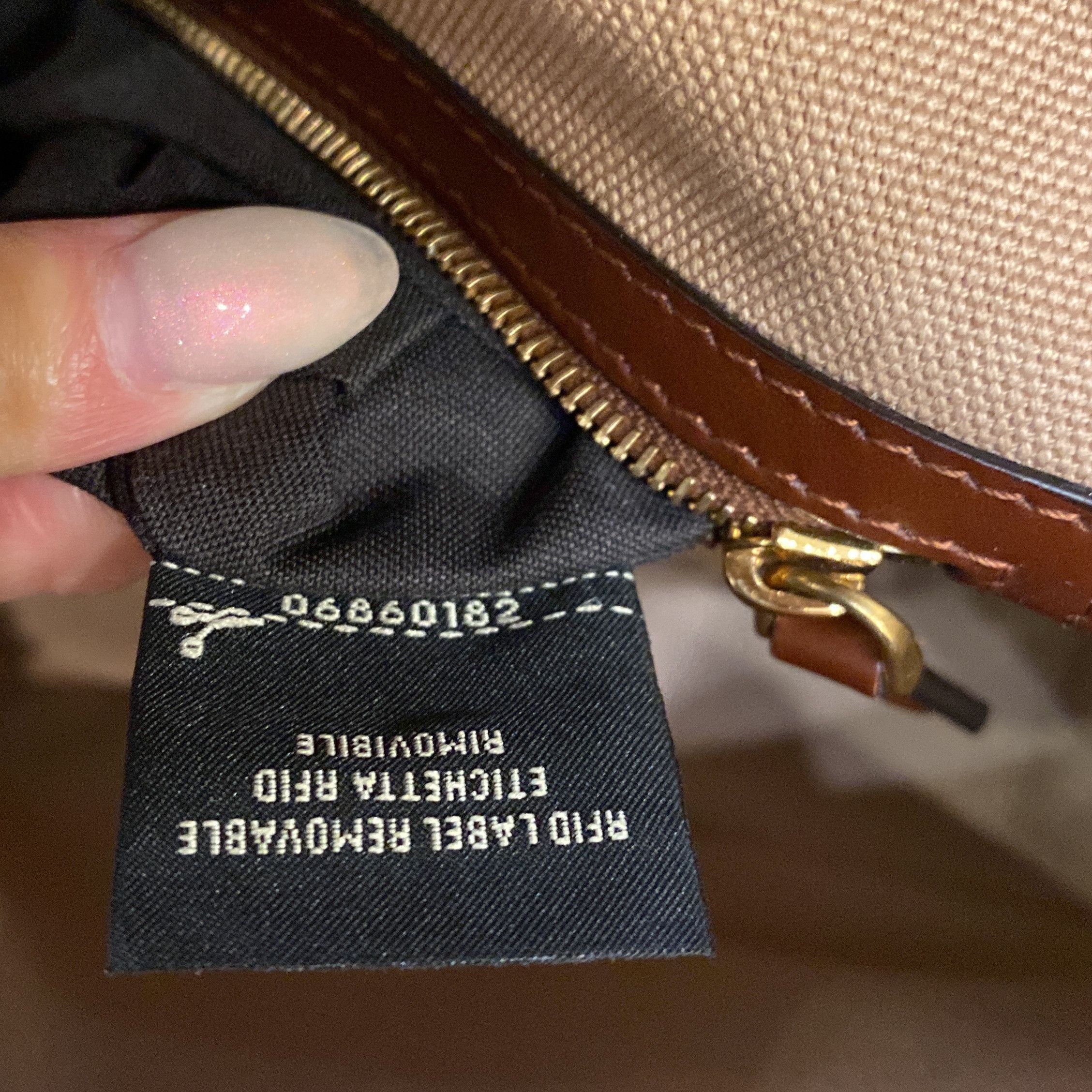 Fendi Baguette NM Bag Zucca Embroidered Canvas Medium Size ONE SIZE - 6 Thumbnail
