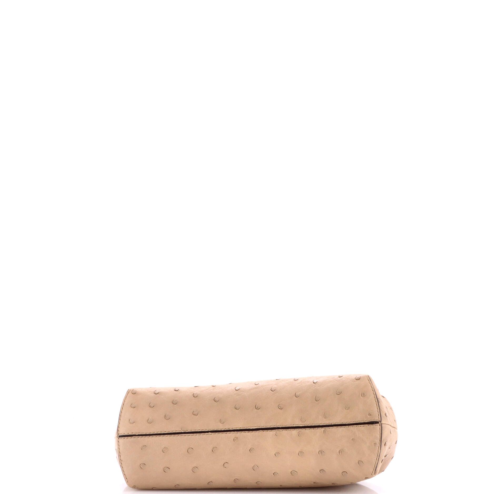 Fendi First Bag Ostrich Small Size ONE SIZE - 3 Thumbnail