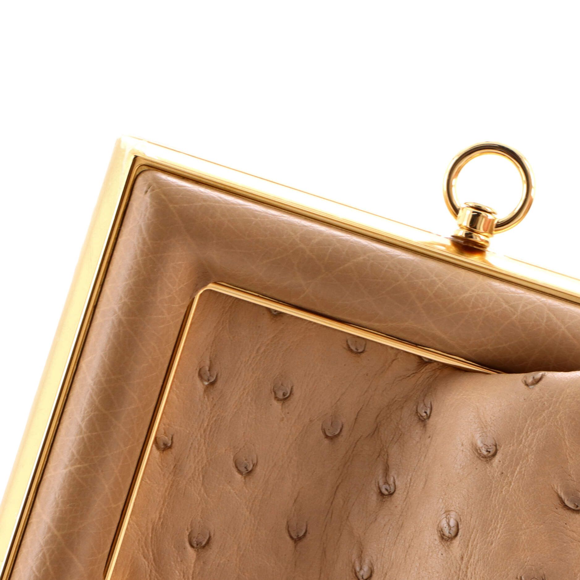 Fendi First Bag Ostrich Small Size ONE SIZE - 5 Thumbnail