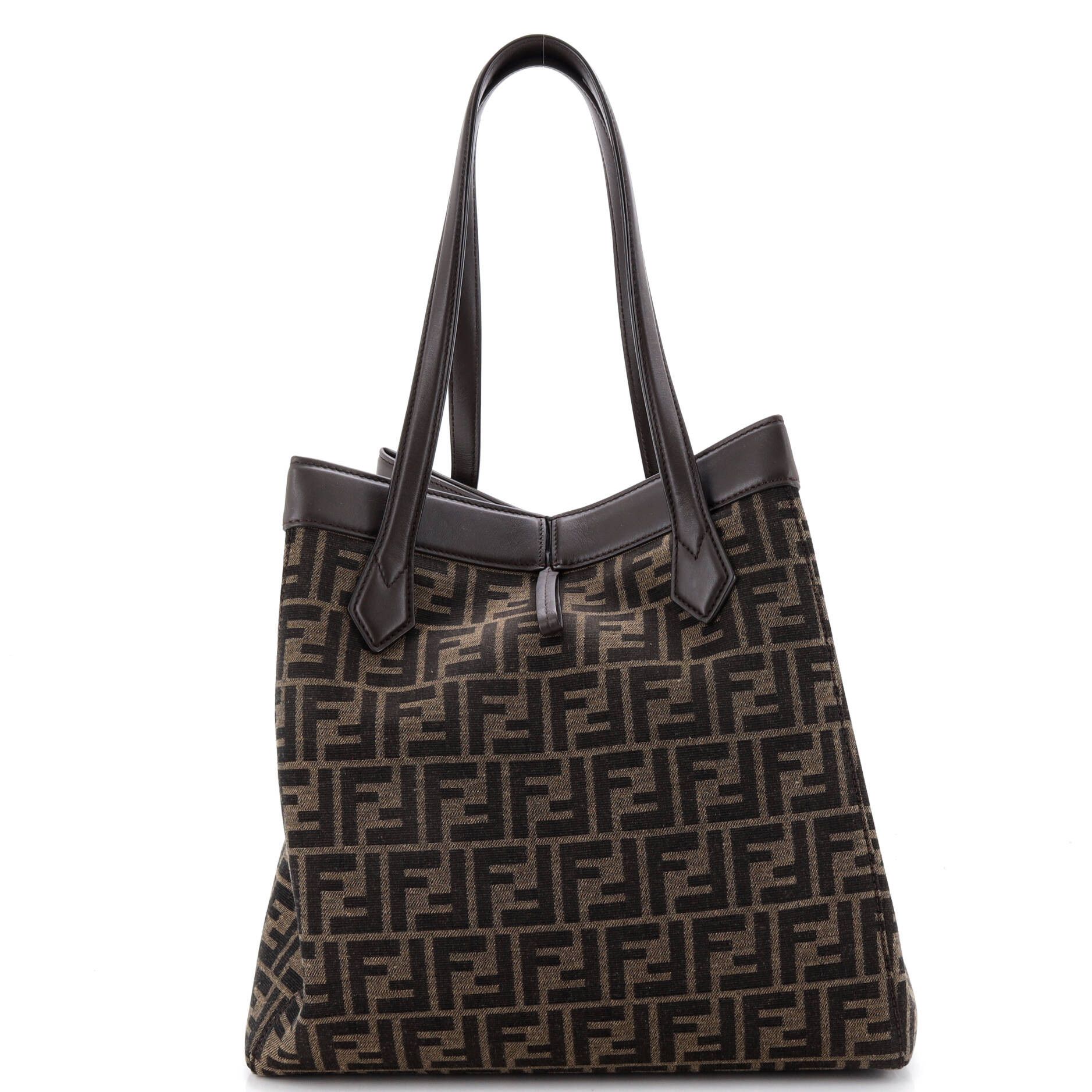 Fendi Origami Tote Zucca Canvas Large Size ONE SIZE - 2 Thumbnail