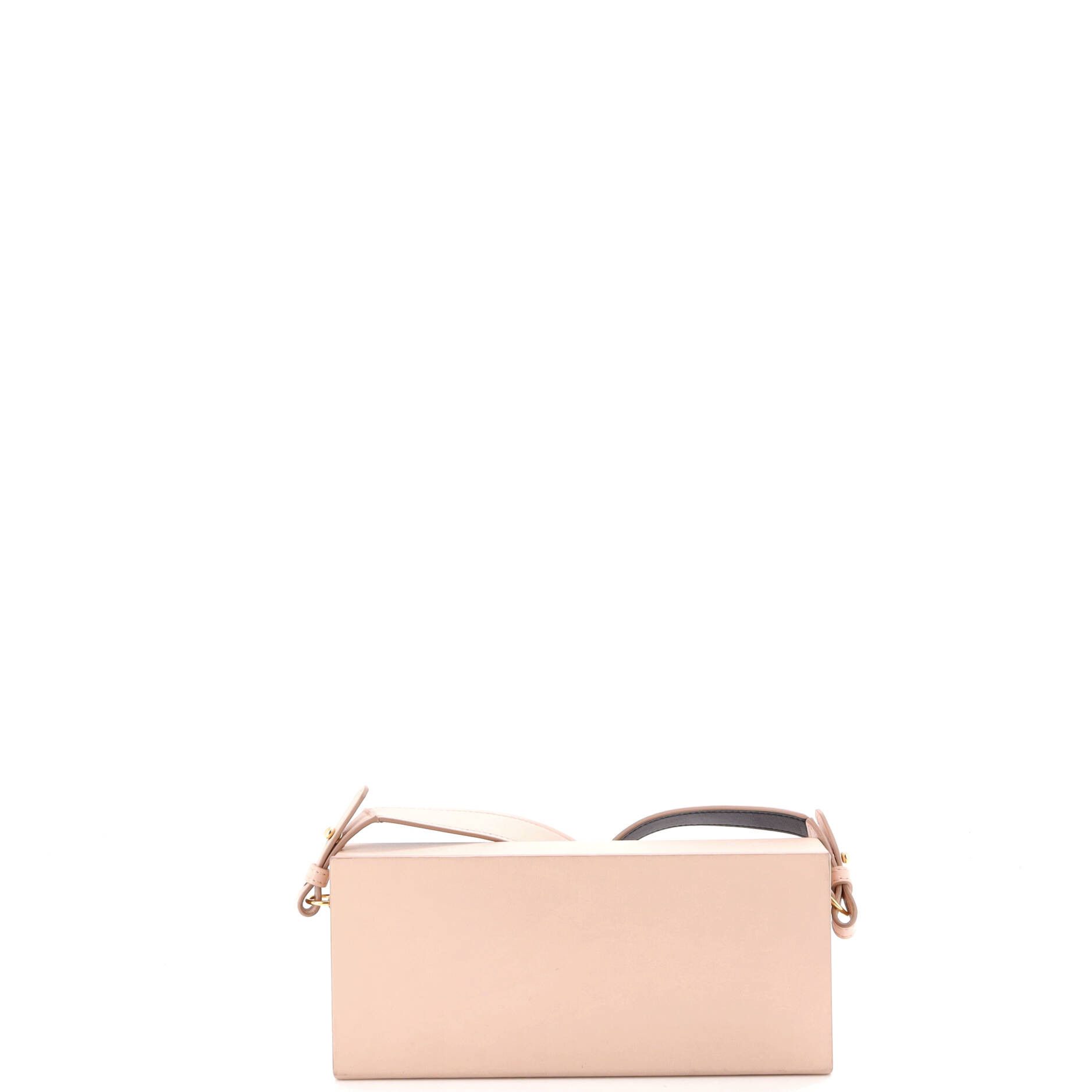 Fendi Logo Horizontal Box Crossbody Bag Leather Size ONE SIZE - 2 Thumbnail