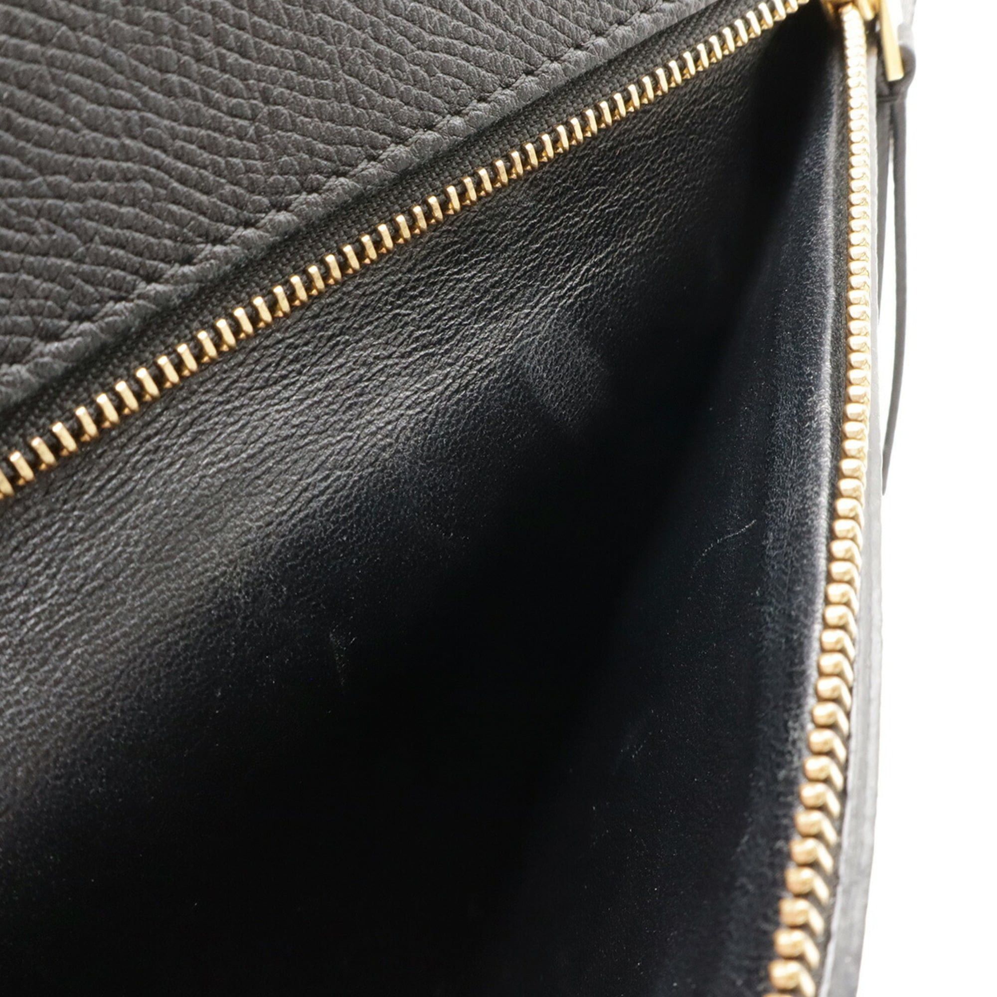 Celine CELINE Trotter Medium Shoulder Bag in Black Leather Size ONE SIZE - 10 Thumbnail
