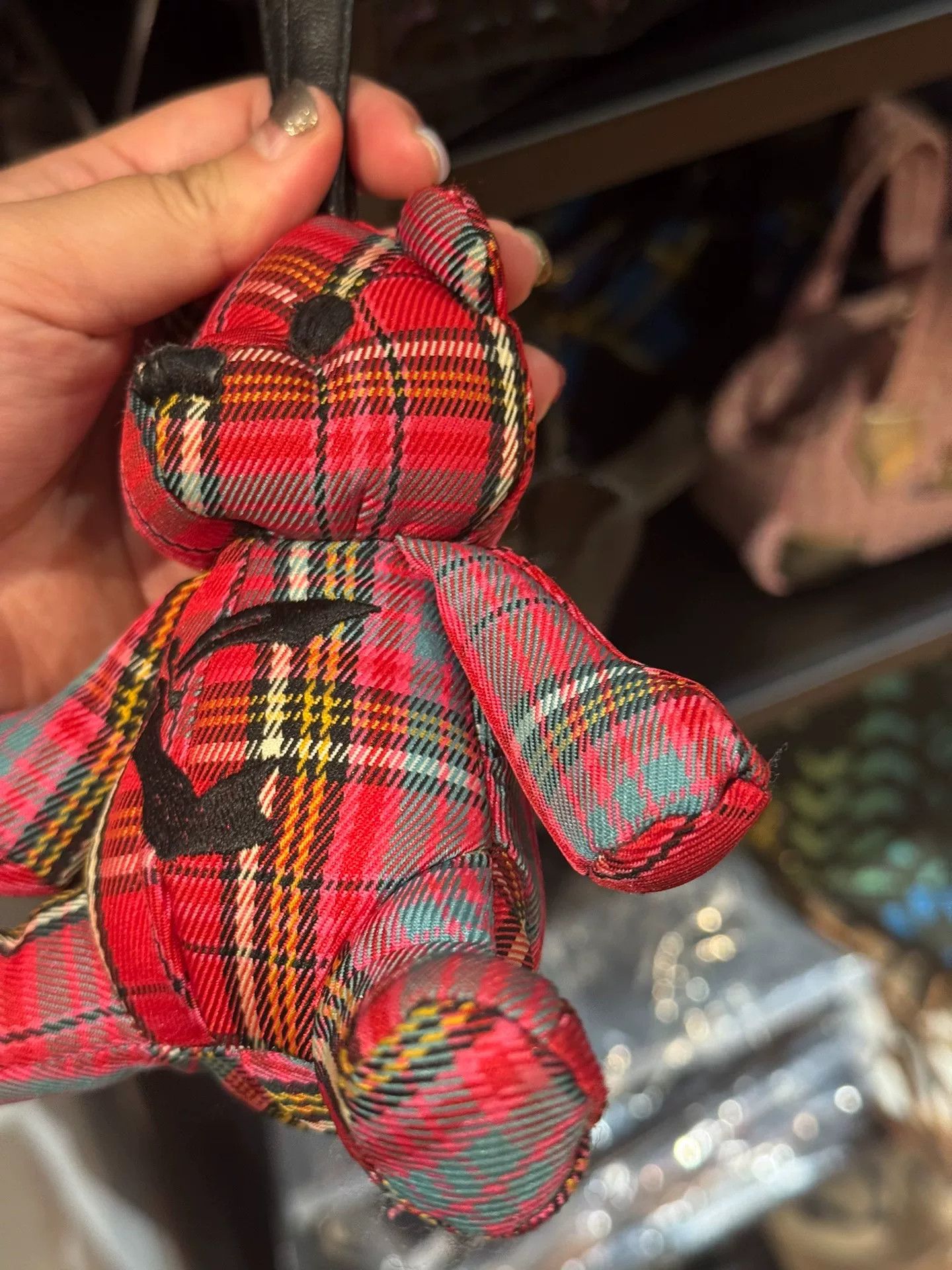 Vivienne Westwood vivienne westwood bear keychain red blue plaid Size ONE SIZE - 5 Thumbnail