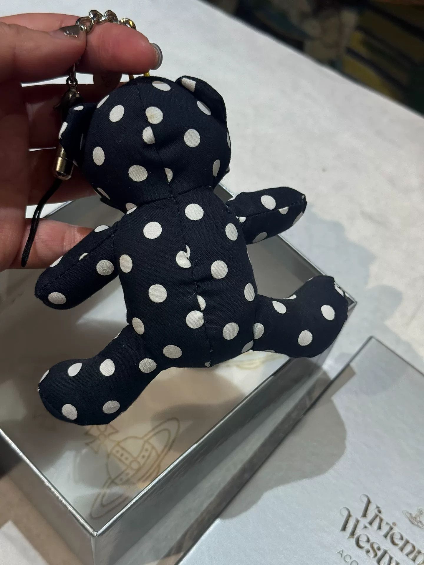 Vivienne Westwood vivienne westwood polka dot bear keychain Size ONE SIZE - 3 Thumbnail