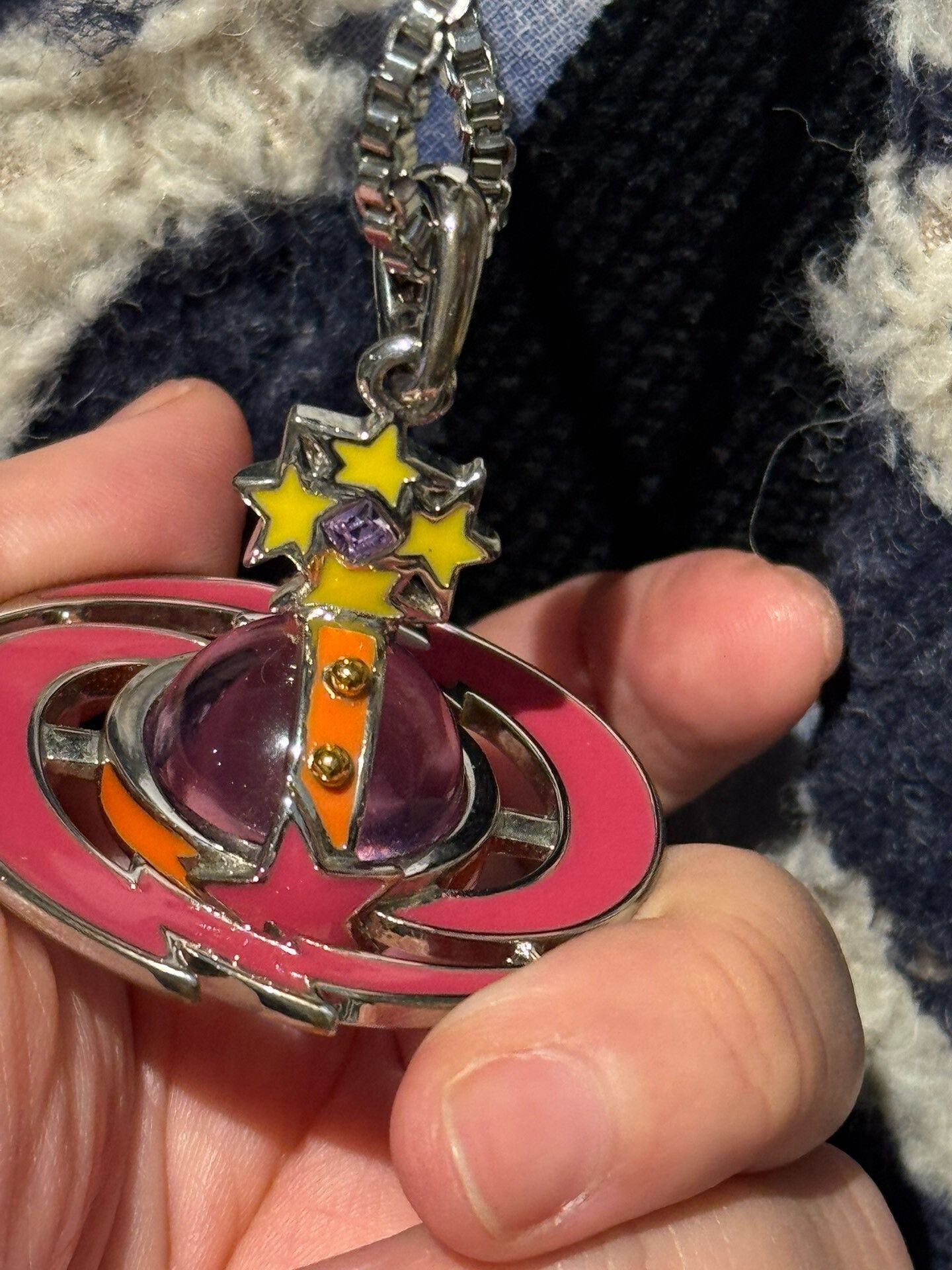 Vivienne Westwood vivienne westwood orb necklace with stars Size ONE SIZE - 3 Thumbnail