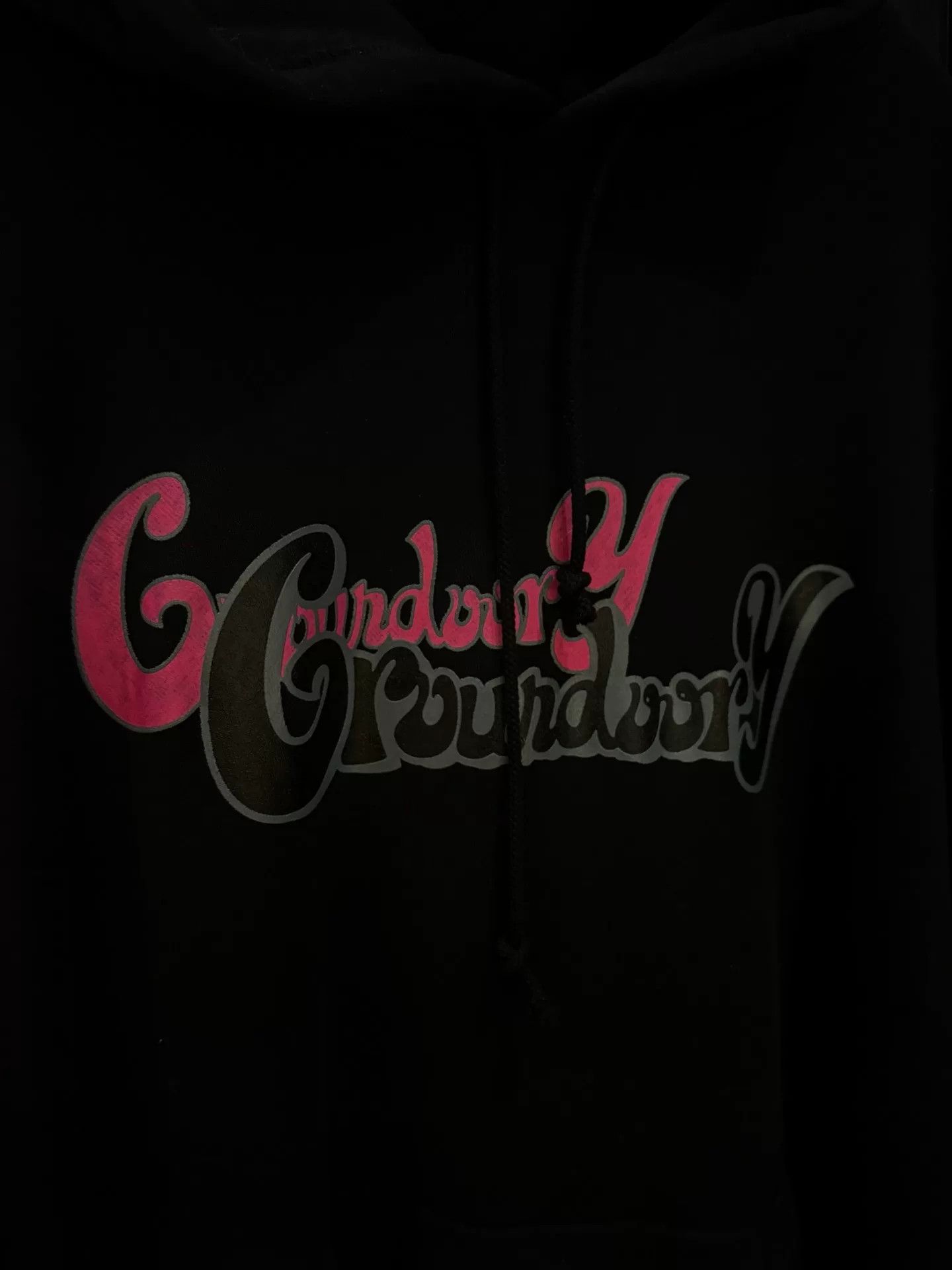 Ground Y groundY lettered hoodie with pink accents Size US XXL / EU 58 / 5 - 2 Thumbnail