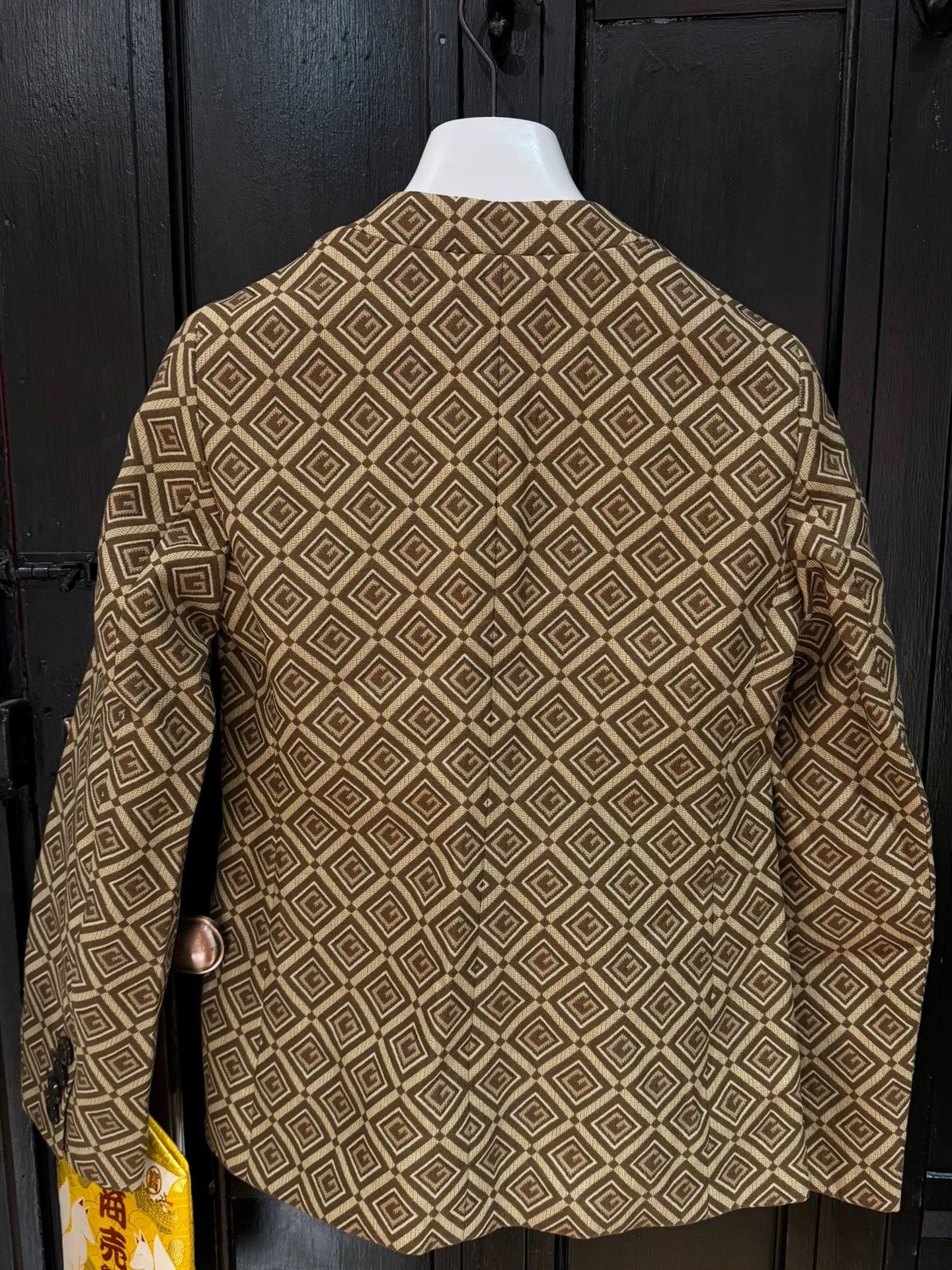 Gucci Gucci 1961 Full Print Letter Suit Jacket Size US M / EU 48-50 / 2 - 5 Thumbnail