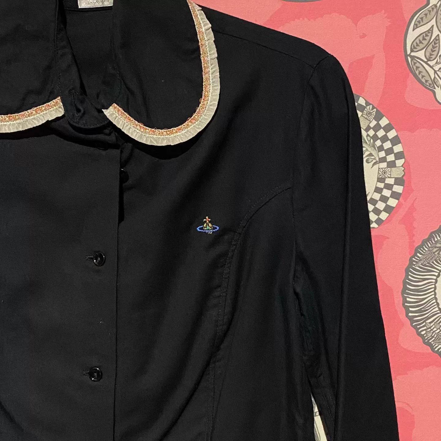 Vivienne Westwood vivienne westwood black long sleeve shirt Size S / US 4 / IT 40 - 4 Thumbnail
