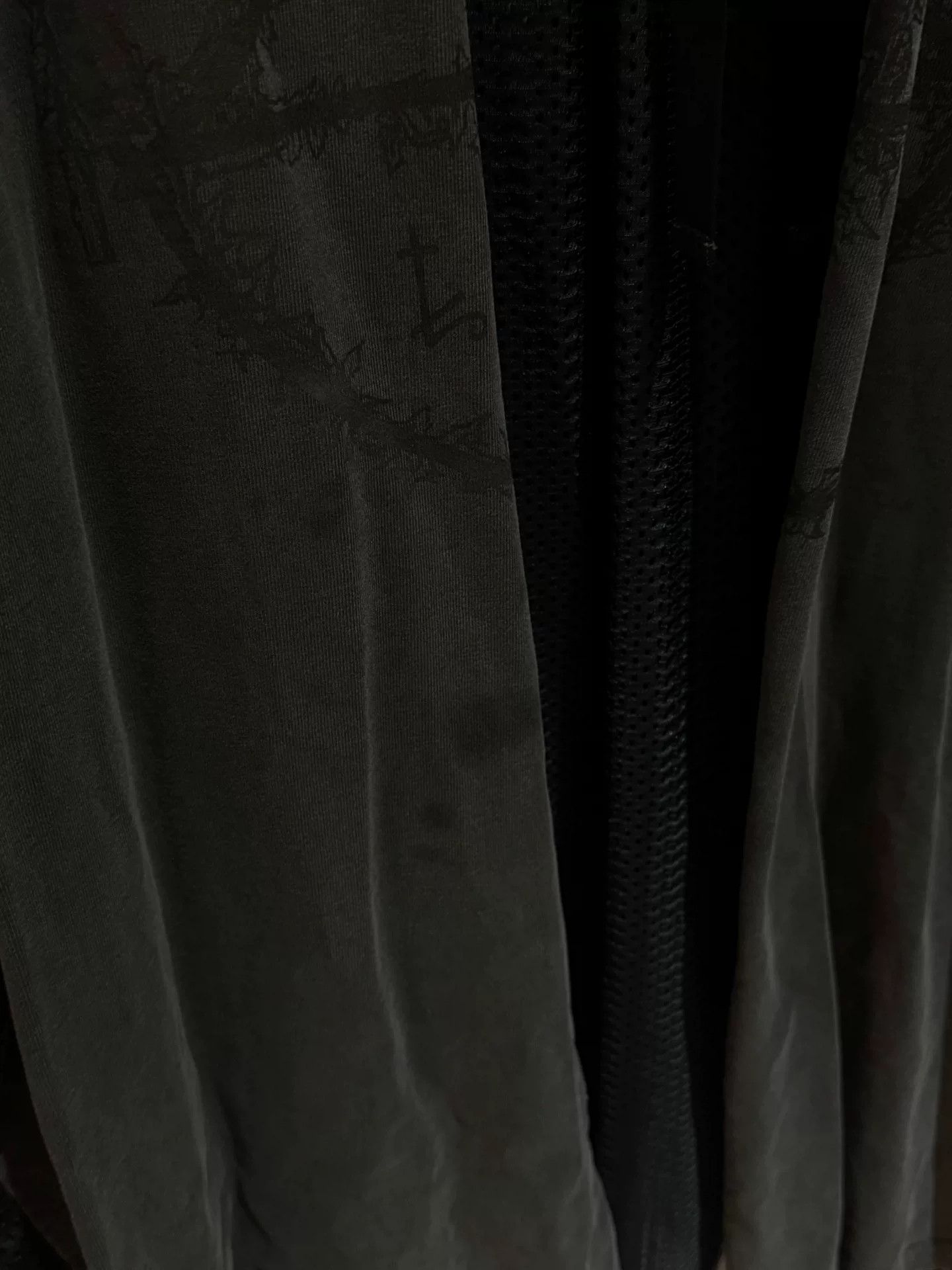 KIDILL black and gray magic circle cloak Size ONE SIZE - 2 Thumbnail