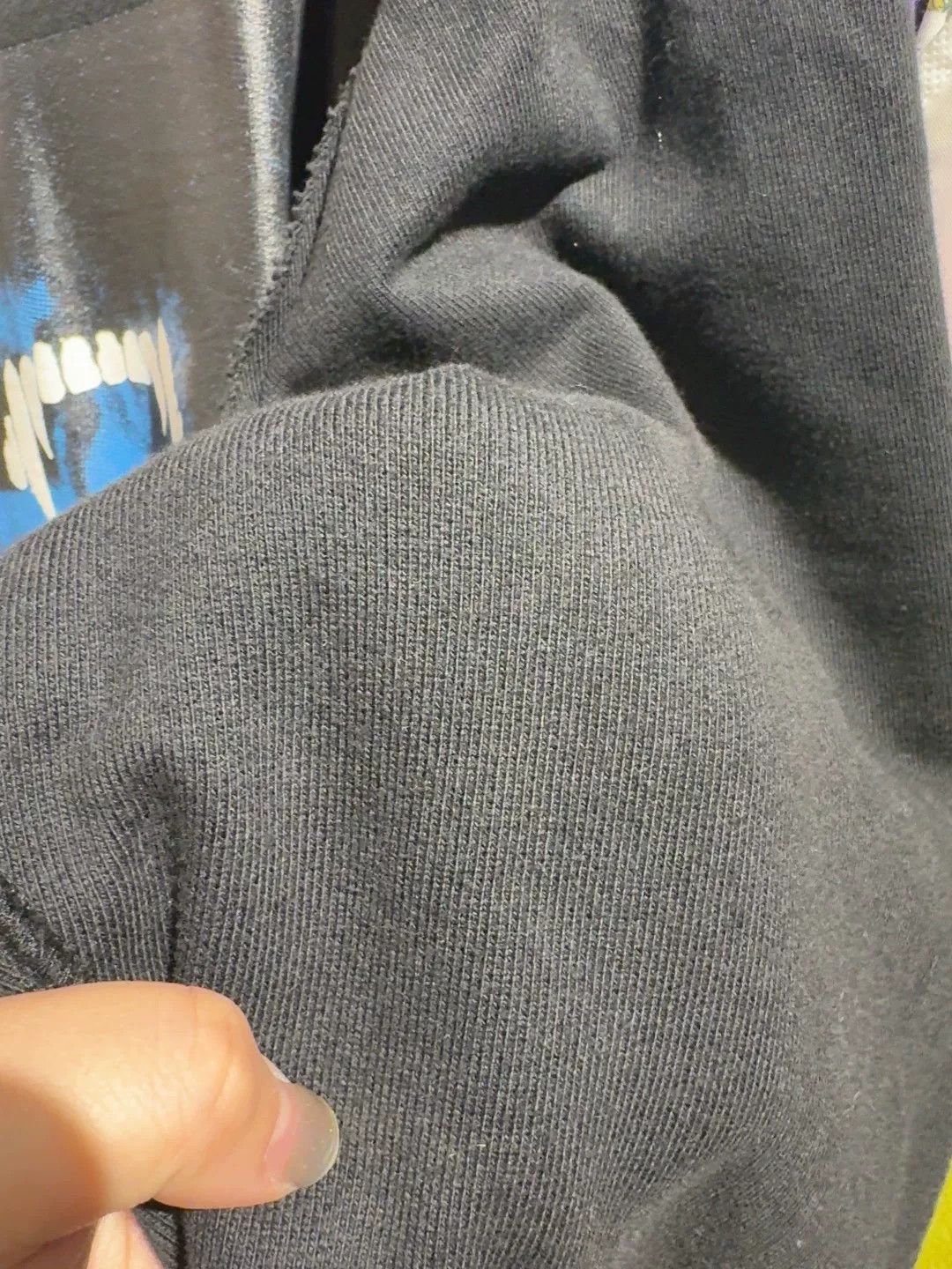 Undercover reversible black hoodie with graphic design Size US L / EU 52-54 / 3 - 6 Thumbnail