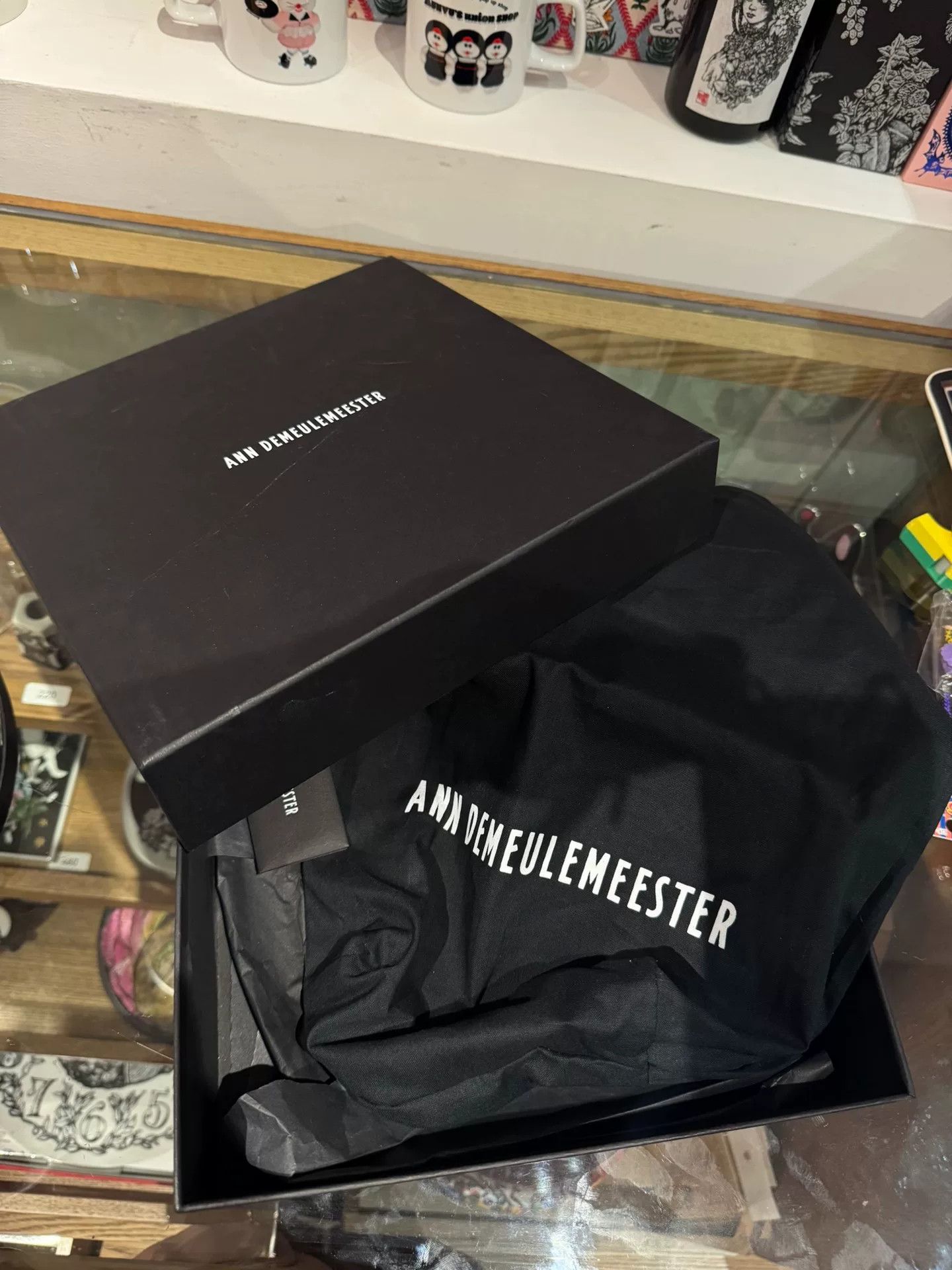 Ann Demeulemeester long black body wrap belt by ann demeulemeester Size ONE SIZE - 3 Thumbnail