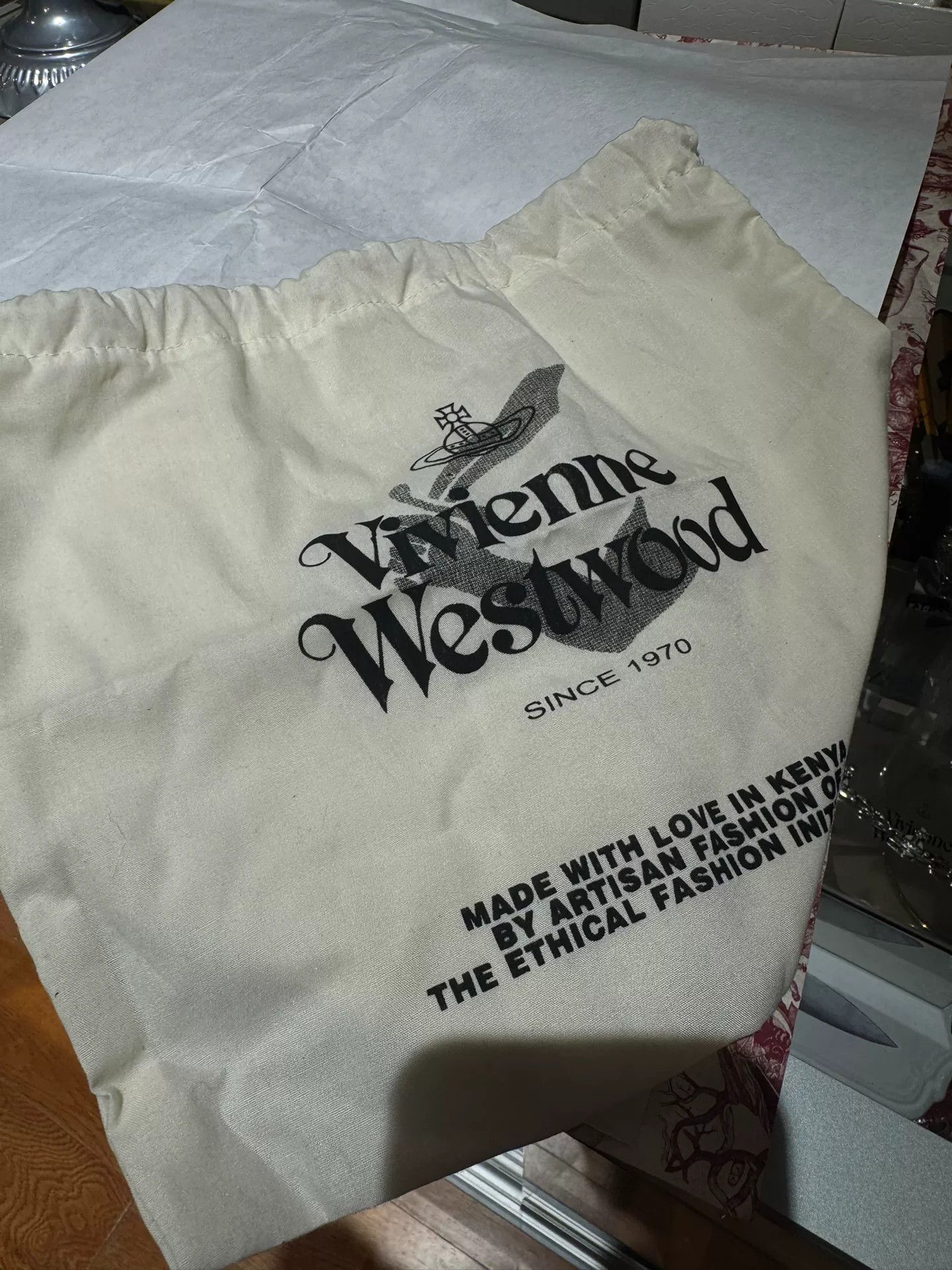 Vivienne Westwood viviennewestwood african series brown suede bag Size ONE SIZE - 8 Thumbnail