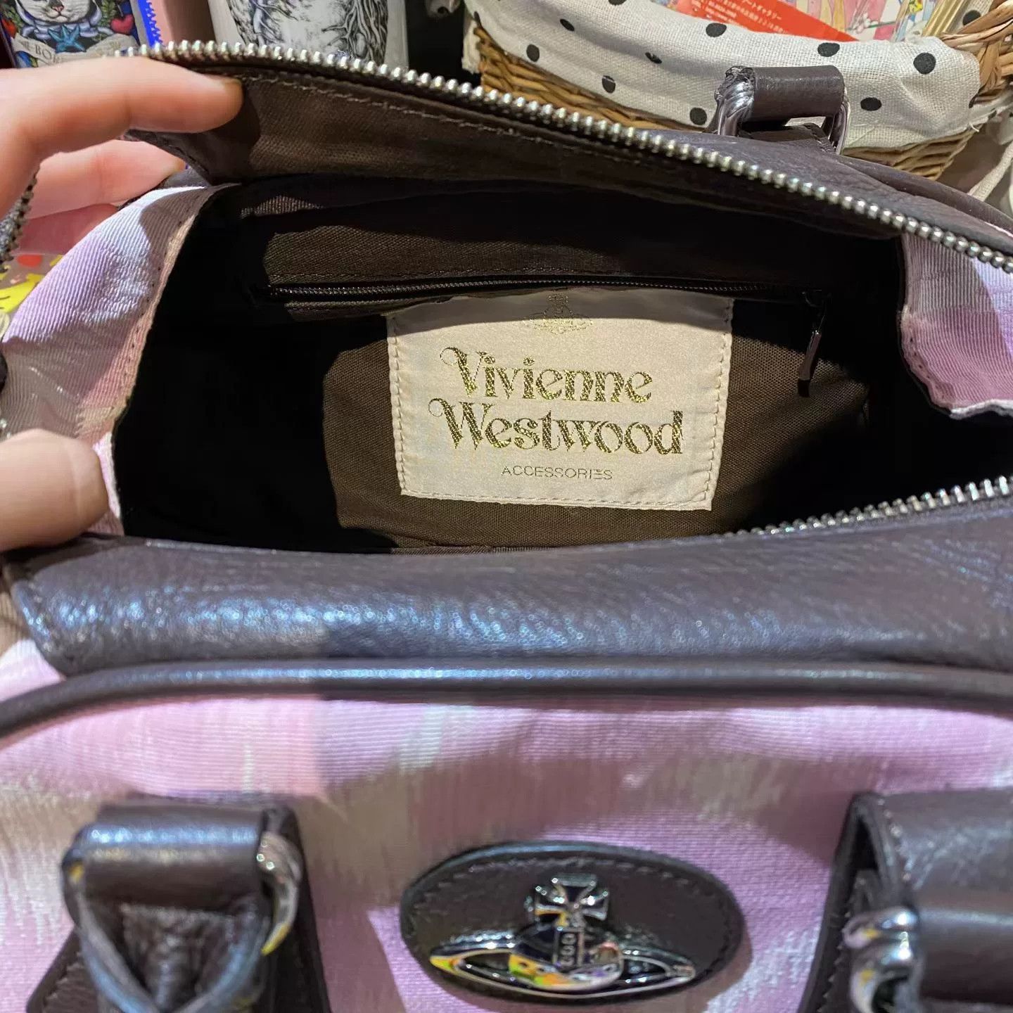 Vivienne Westwood vivienne westwood pink leopard print handbag Size ONE SIZE - 4 Thumbnail