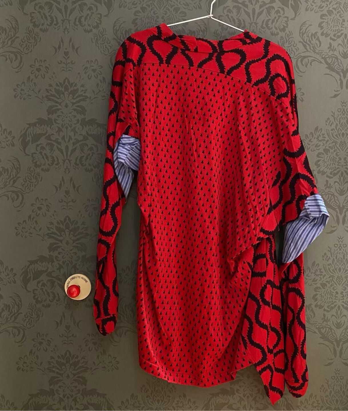 Vivienne Westwood vivienne westwood irregular red long sleeve t-shirt Size US L / EU 52-54 / 3 - 2 Thumbnail