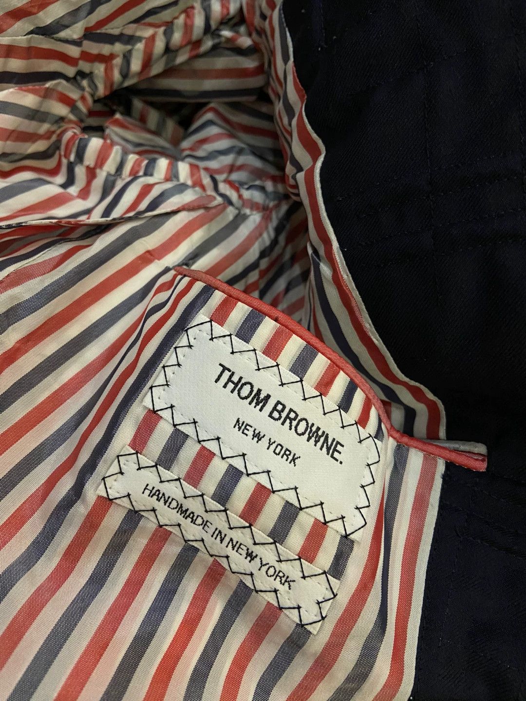 Thom Browne thom browne distressed oversized coat Size US L / EU 52-54 / 3 - 4 Thumbnail
