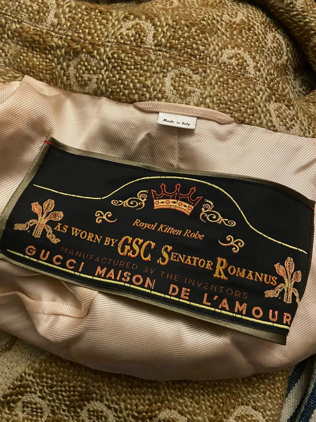 Gucci gucci logo embroidered trench coat Size US L / EU 52-54 / 3 - 4 Thumbnail