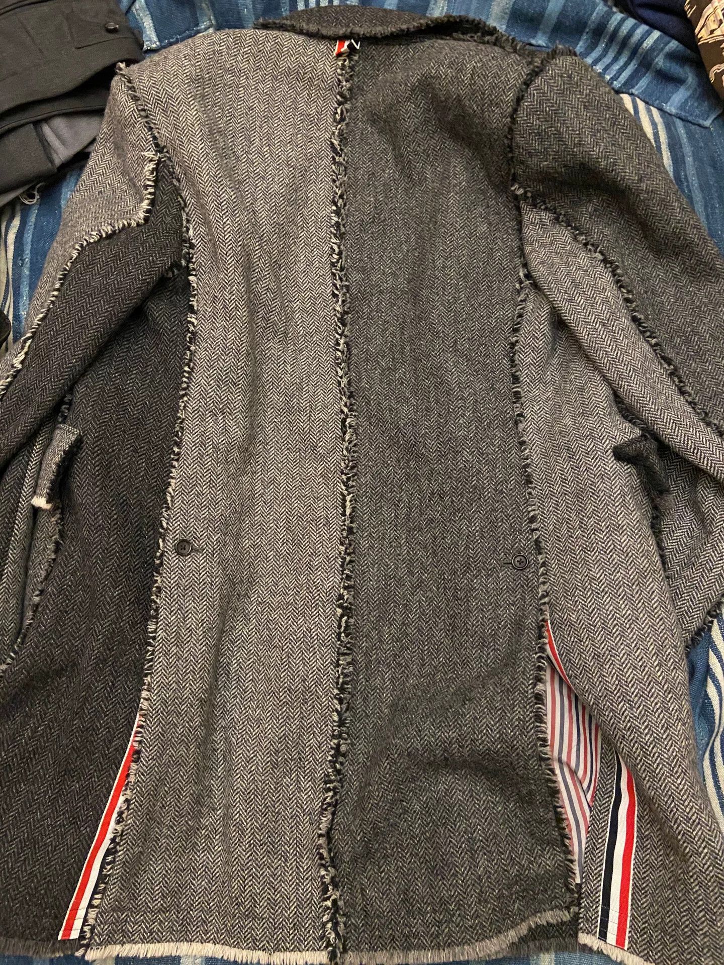 Thom Browne thom browne herringbone edge coat size 2 Size US M / EU 48-50 / 2 - 2 Thumbnail