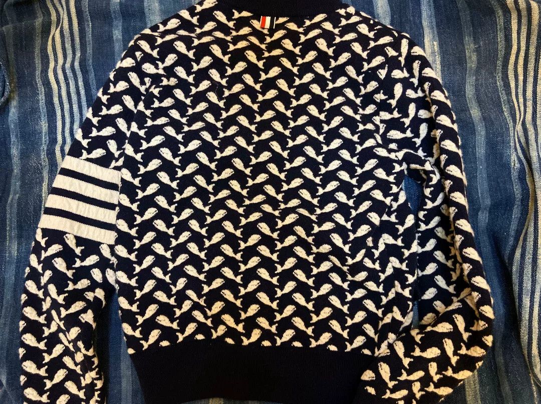 Thom Browne thom browne embroidered whale jacket coat Size US M / EU 48-50 / 2 - 4 Thumbnail
