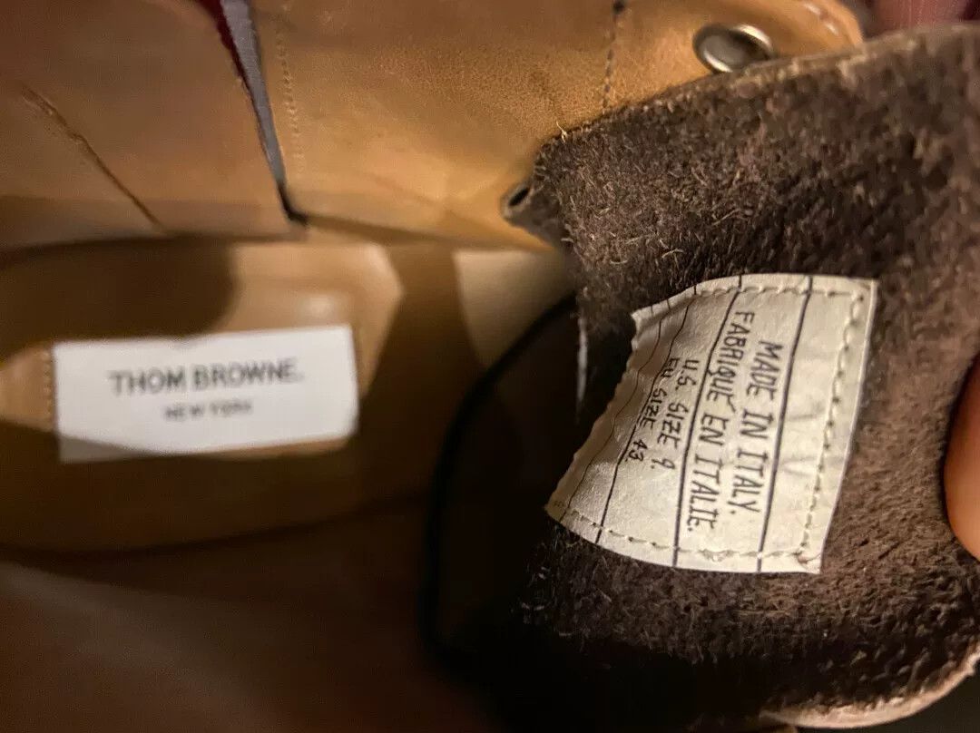Thom Browne thom browne combat leather boots size 43 Size US 10 / EU 43 - 5 Thumbnail