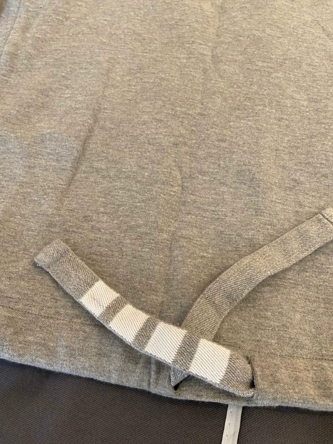 Thom Browne thom browne gray drawstring sweatshirt Size US M / EU 48-50 / 2 - 2 Thumbnail