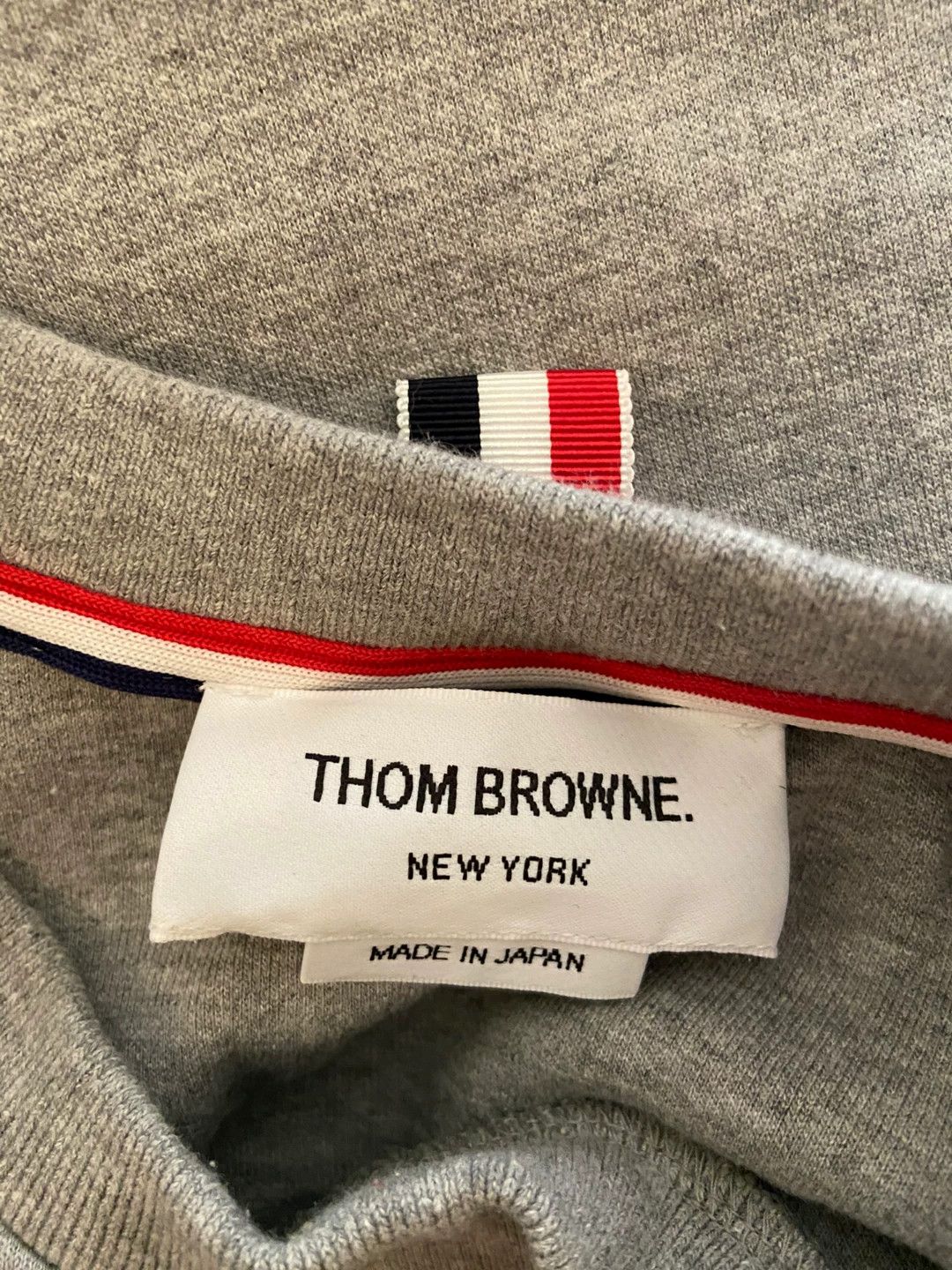 Thom Browne thom browne gray drawstring sweatshirt Size US M / EU 48-50 / 2 - 3 Thumbnail