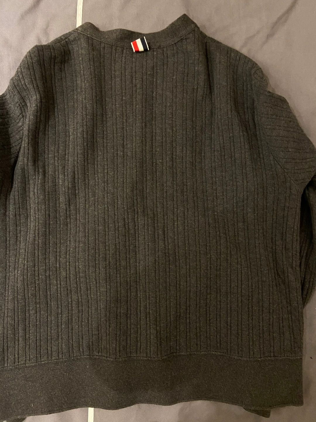 Thom Browne thom browne cardigan in dark gray Size US L / EU 52-54 / 3 - 2 Thumbnail