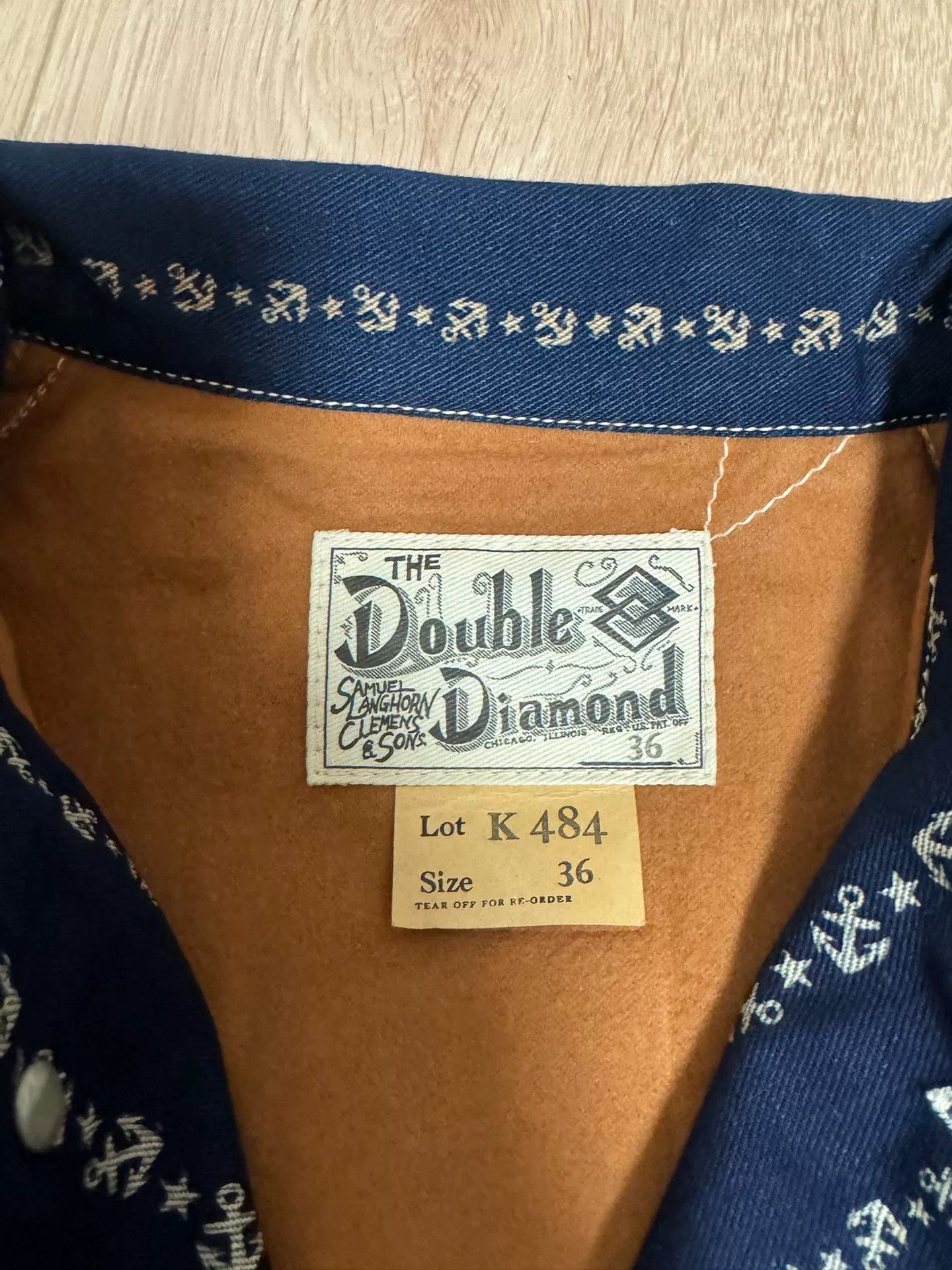 The Real McCoy's joe mccoy double diamond coat jacket Size US M / EU 48-50 / 2 - 3 Thumbnail