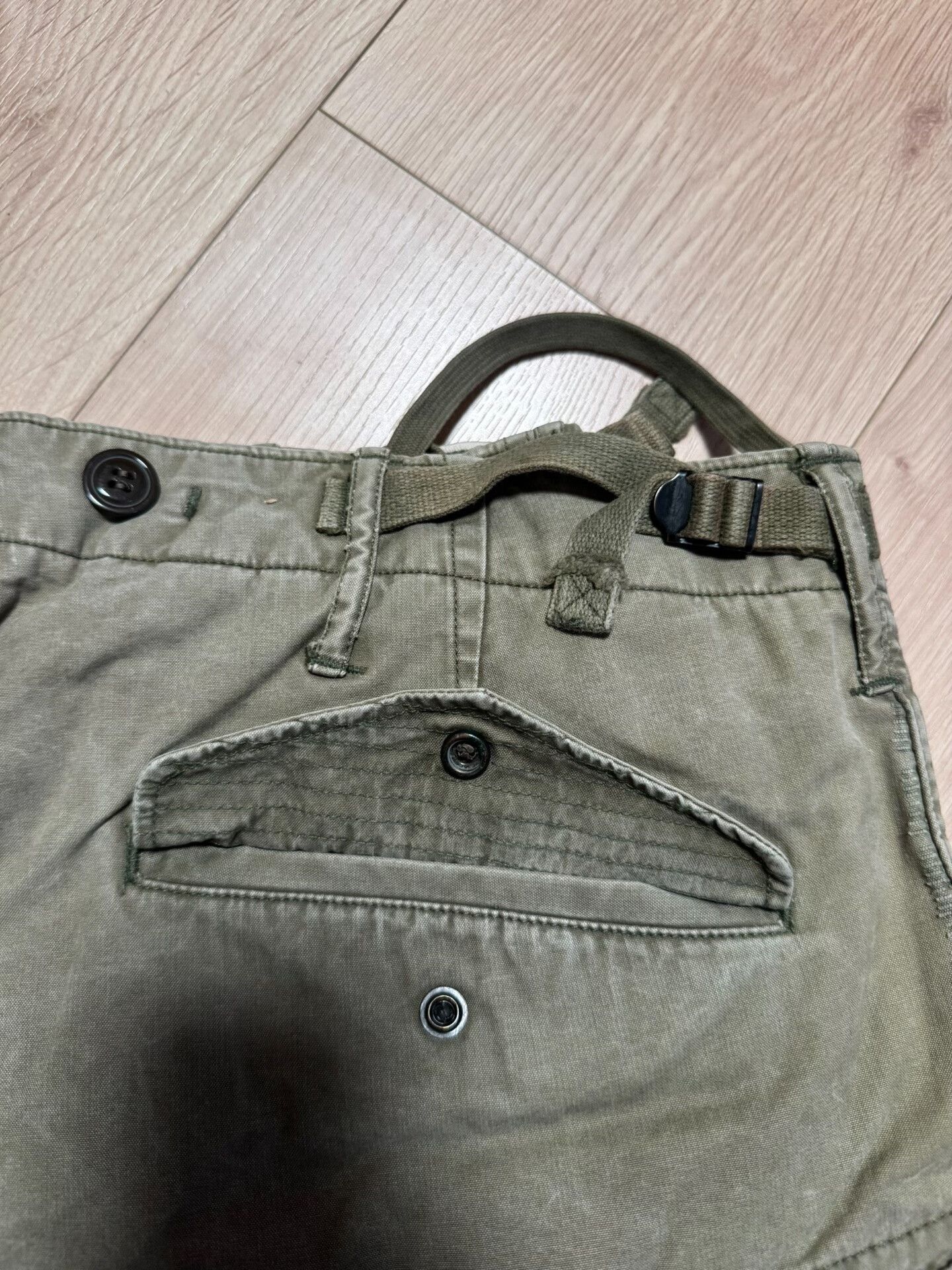 RRL Ralph Lauren RRL M65 Cargo Pants Military Green Utility Trousers Size US 34 / EU 50 - 5 Thumbnail