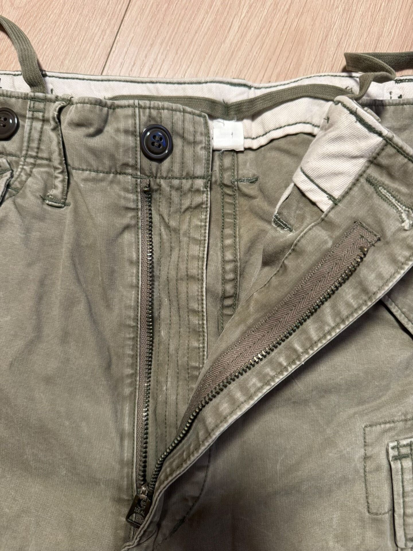 RRL Ralph Lauren RRL M65 Cargo Pants Military Green Utility Trousers Size US 34 / EU 50 - 6 Thumbnail