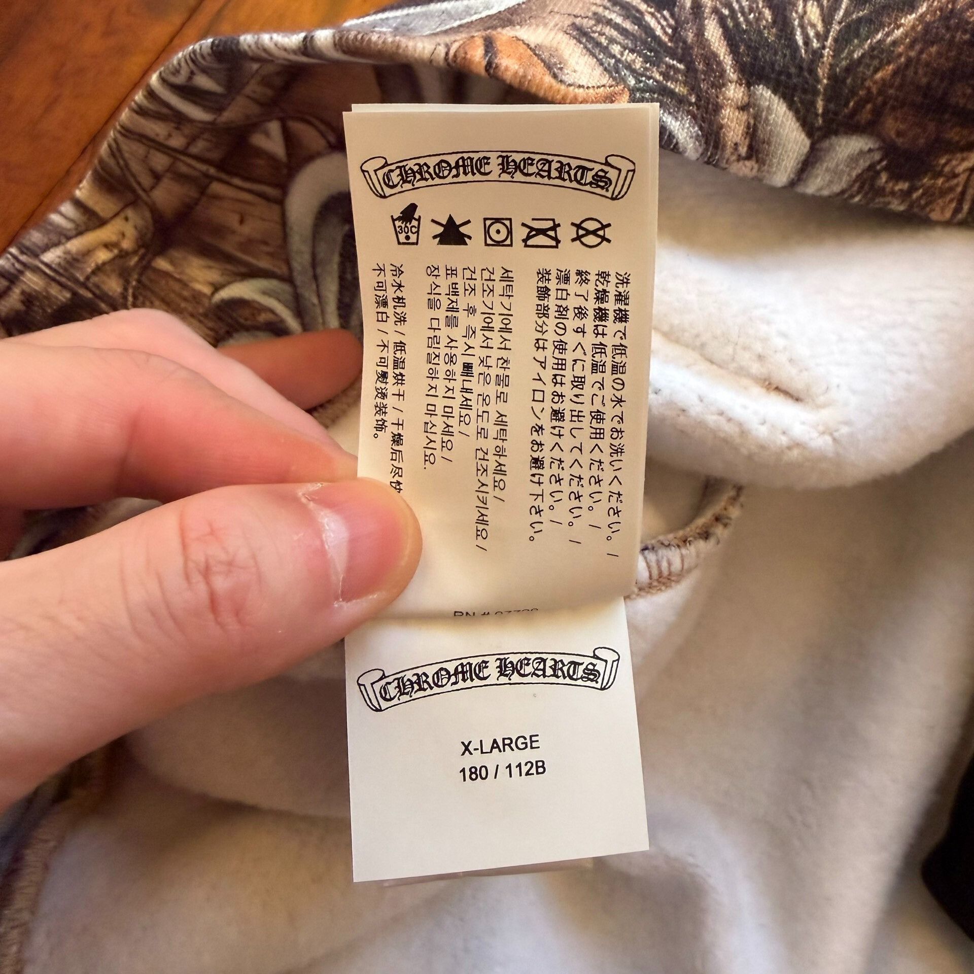 Chrome Hearts chrome hearts drake nike hoodie oversized design Size US XL / EU 56 / 4 - 7 Thumbnail