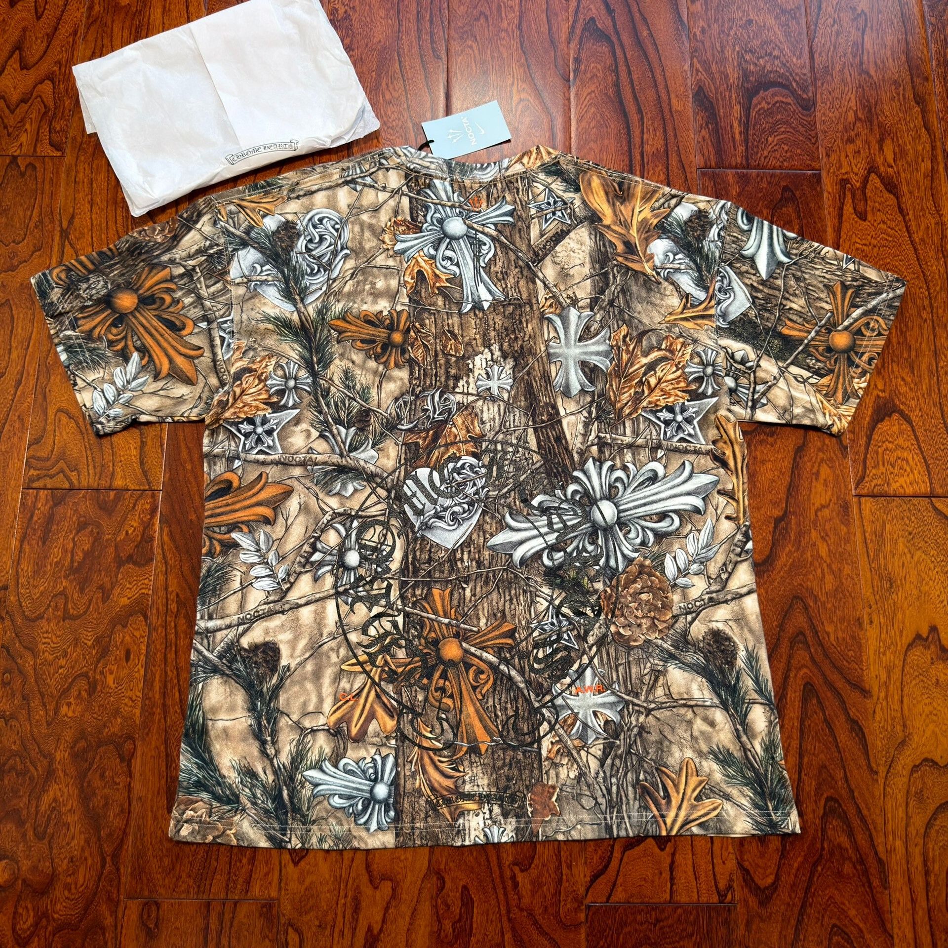 Chrome Hearts chrome hearts drake nike nohcta short sleeve tee Size US L / EU 52-54 / 3 - 2 Thumbnail
