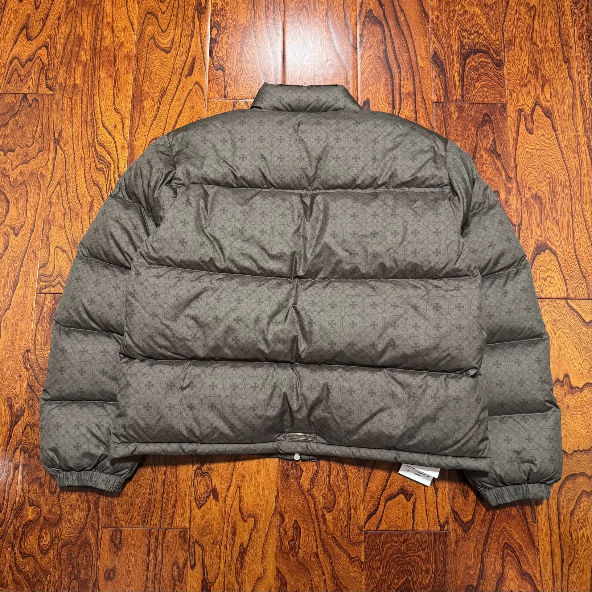 Chrome Hearts chrome hearts olive green puffer jacket Size US L / EU 52-54 / 3 - 4 Thumbnail