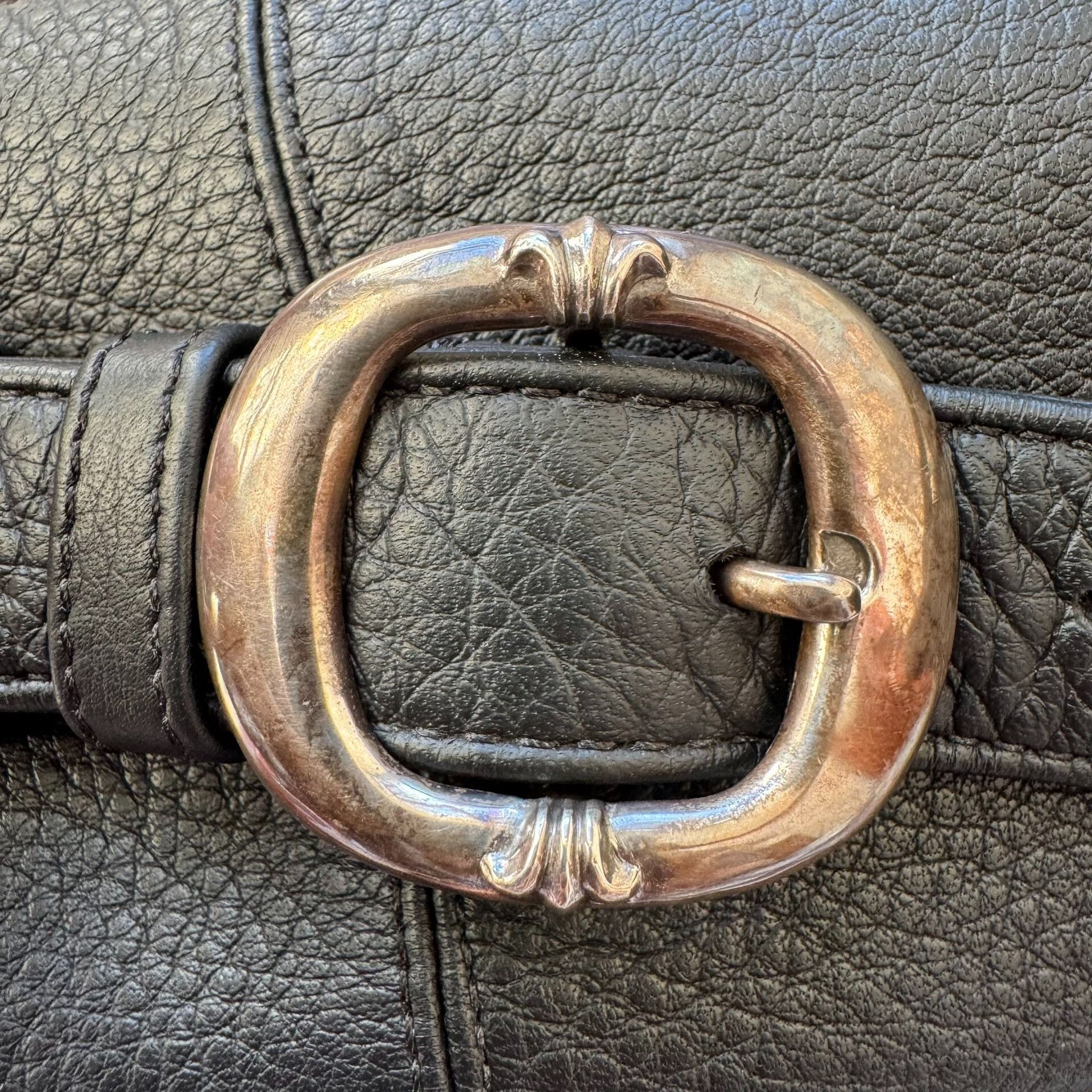 Chrome Hearts chrome hearts black leather waist bag Size ONE SIZE - 6 Thumbnail