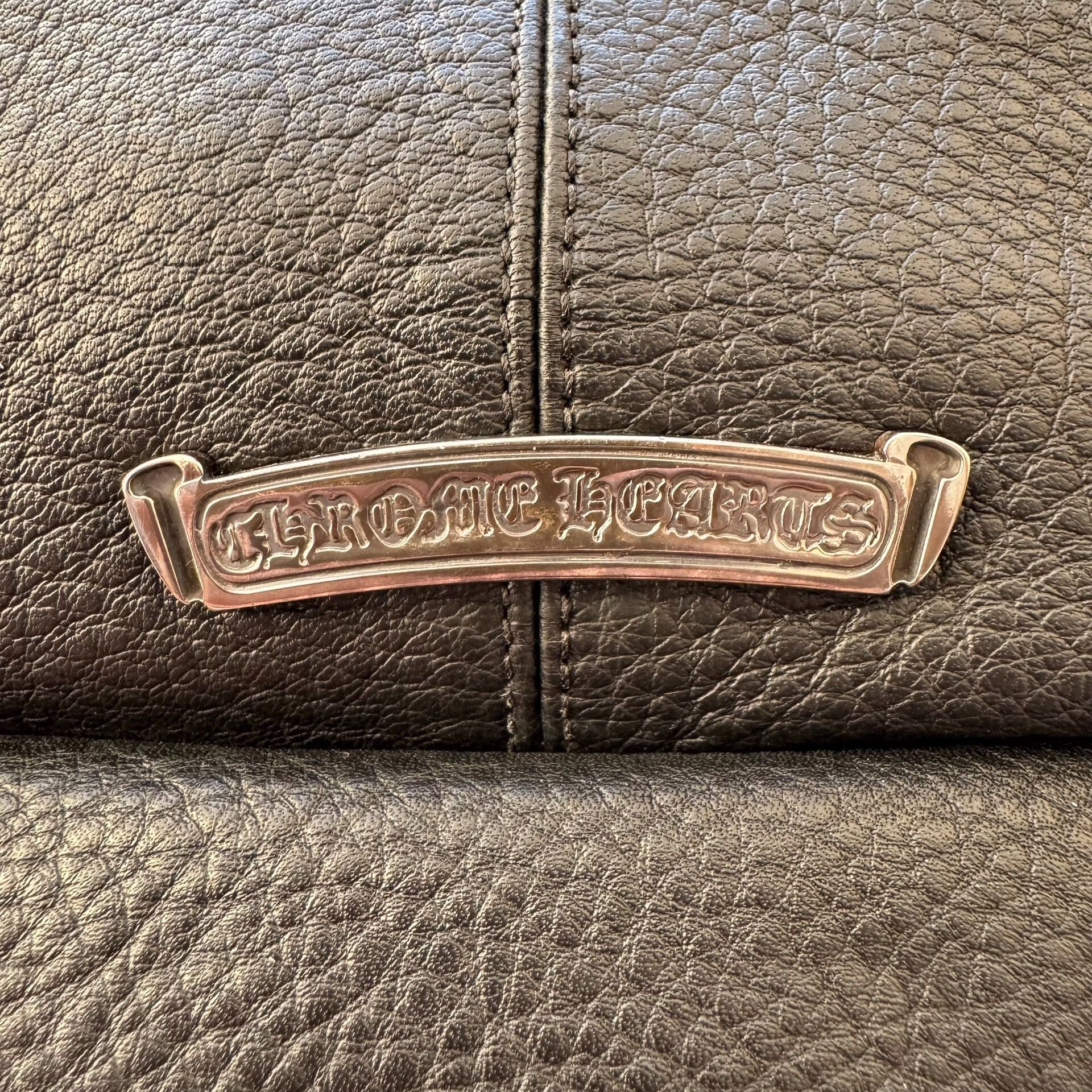 Chrome Hearts chrome hearts black leather waist bag Size ONE SIZE - 3 Thumbnail