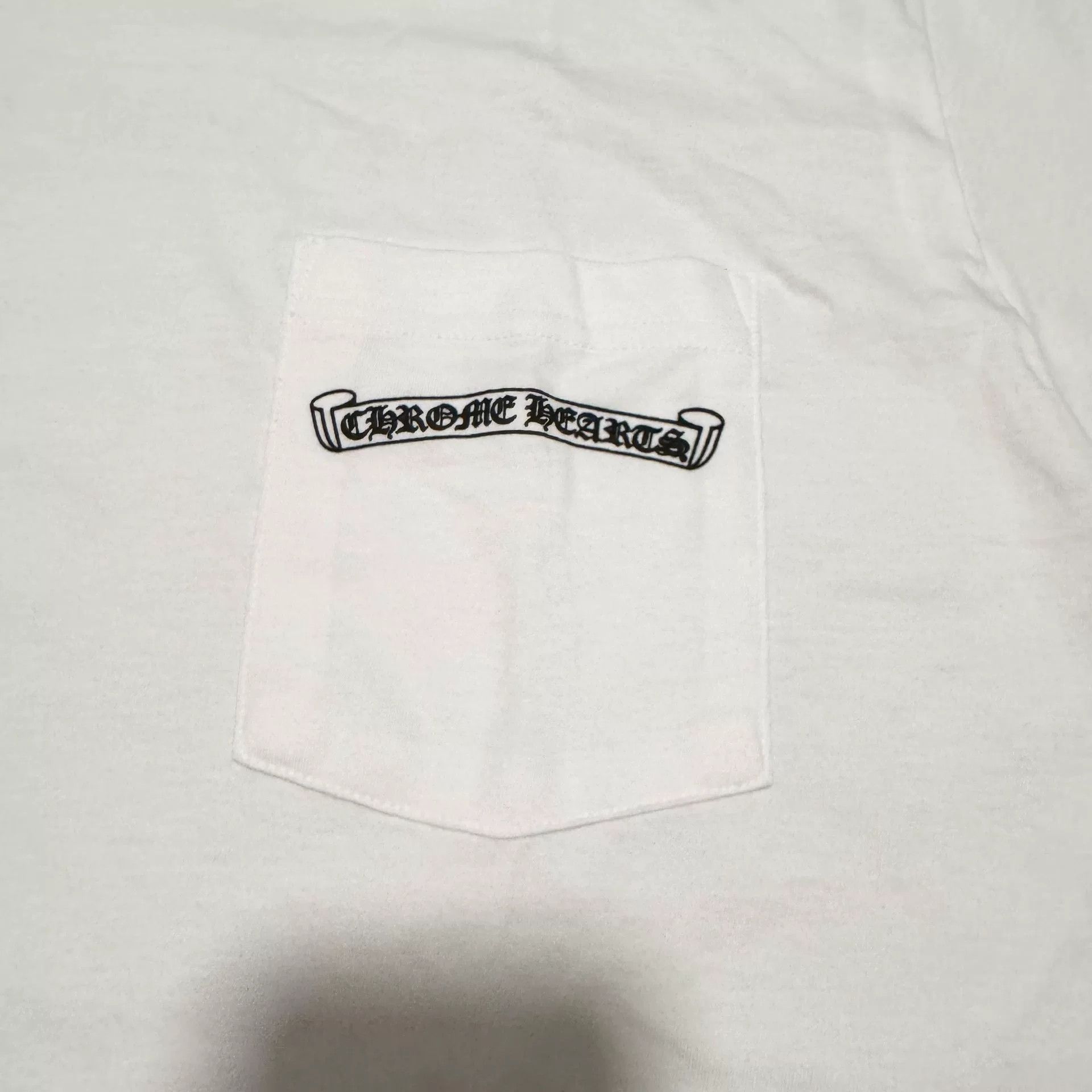 Chrome Hearts chrome hearts white short sleeve t-shirt Size US L / EU 52-54 / 3 - 3 Thumbnail