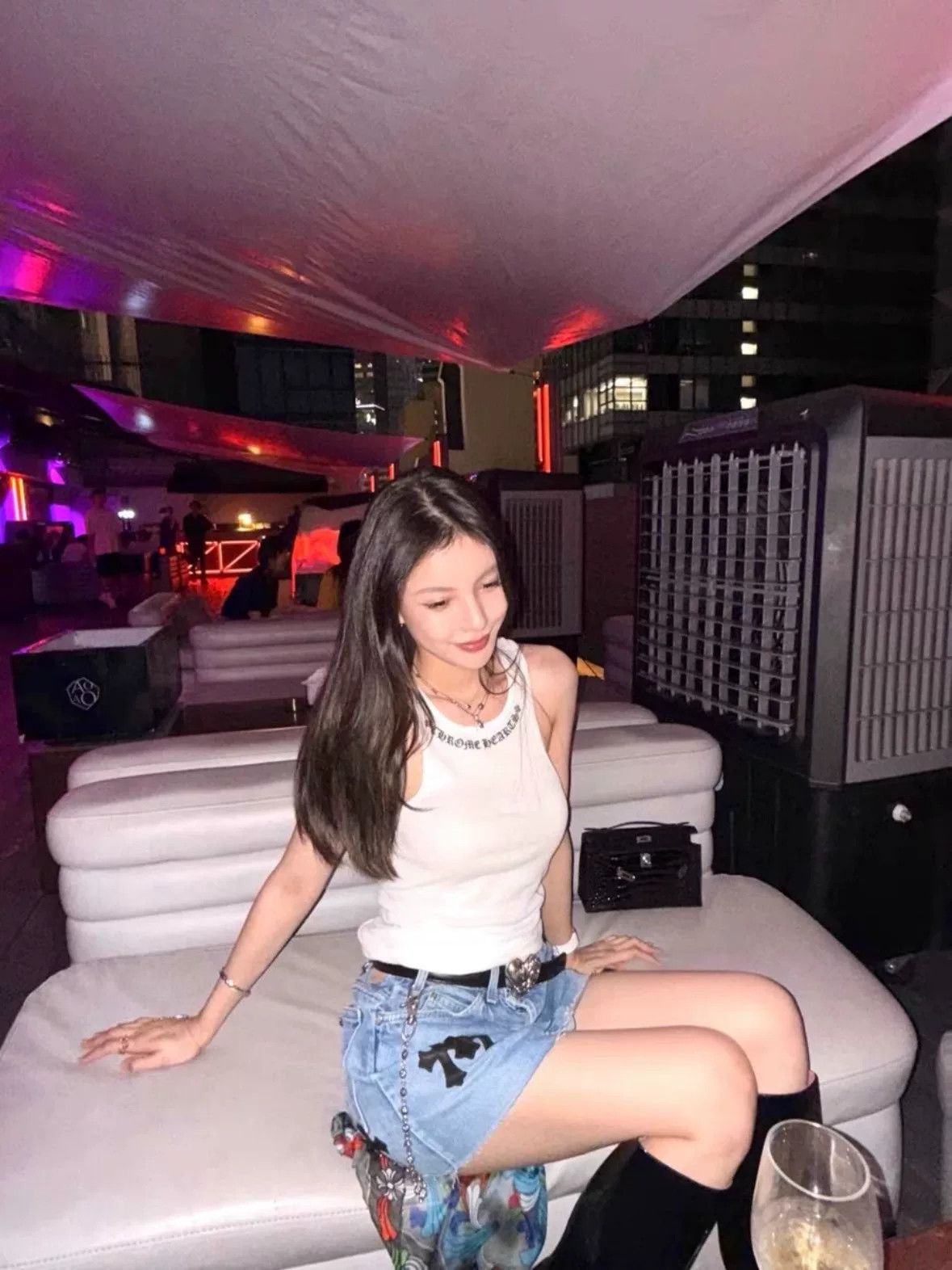 Chrome Hearts chrome hearts white tank dress with print Size S / US 4 / IT 40 - 8 Thumbnail