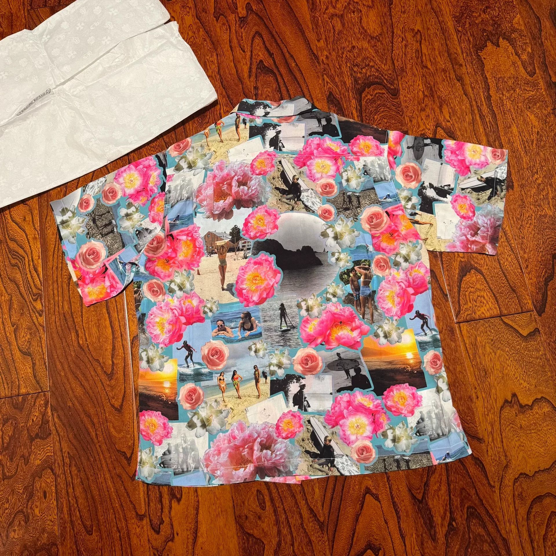 Chrome Hearts chrome hearts floral short sleeve shirt Size M / US 6-8 / IT 42-44 - 4 Thumbnail