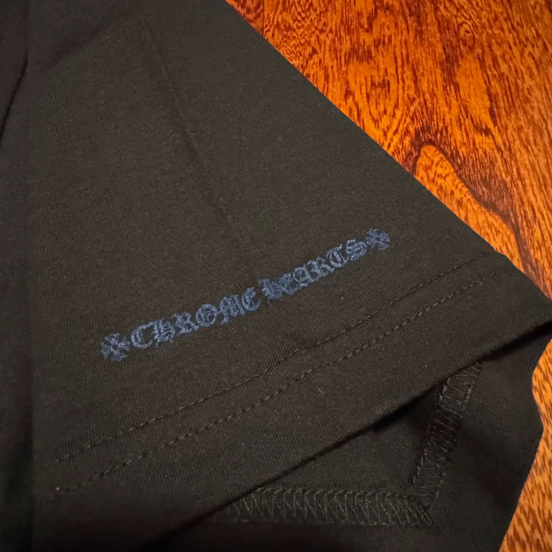 Chrome Hearts chrome hearts black blue letter print tee Size US L / EU 52-54 / 3 - 5 Thumbnail