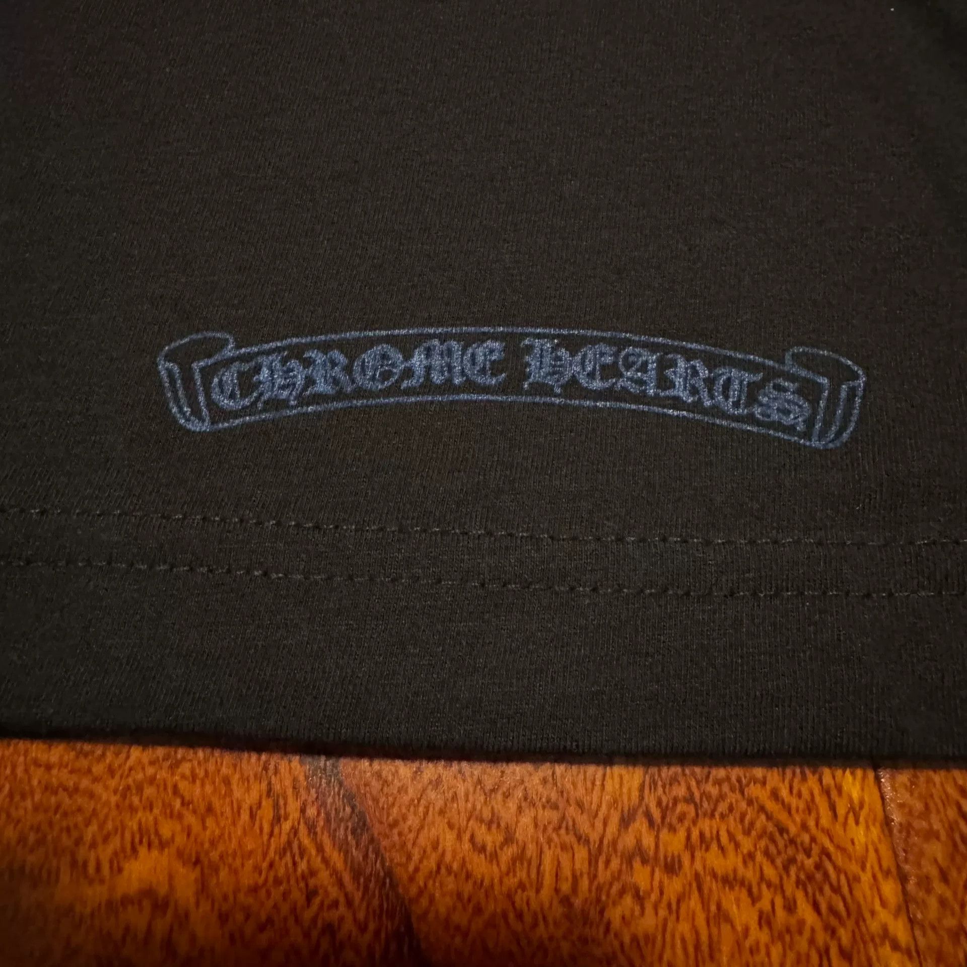 Chrome Hearts chrome hearts black blue letter print tee Size US L / EU 52-54 / 3 - 6 Thumbnail
